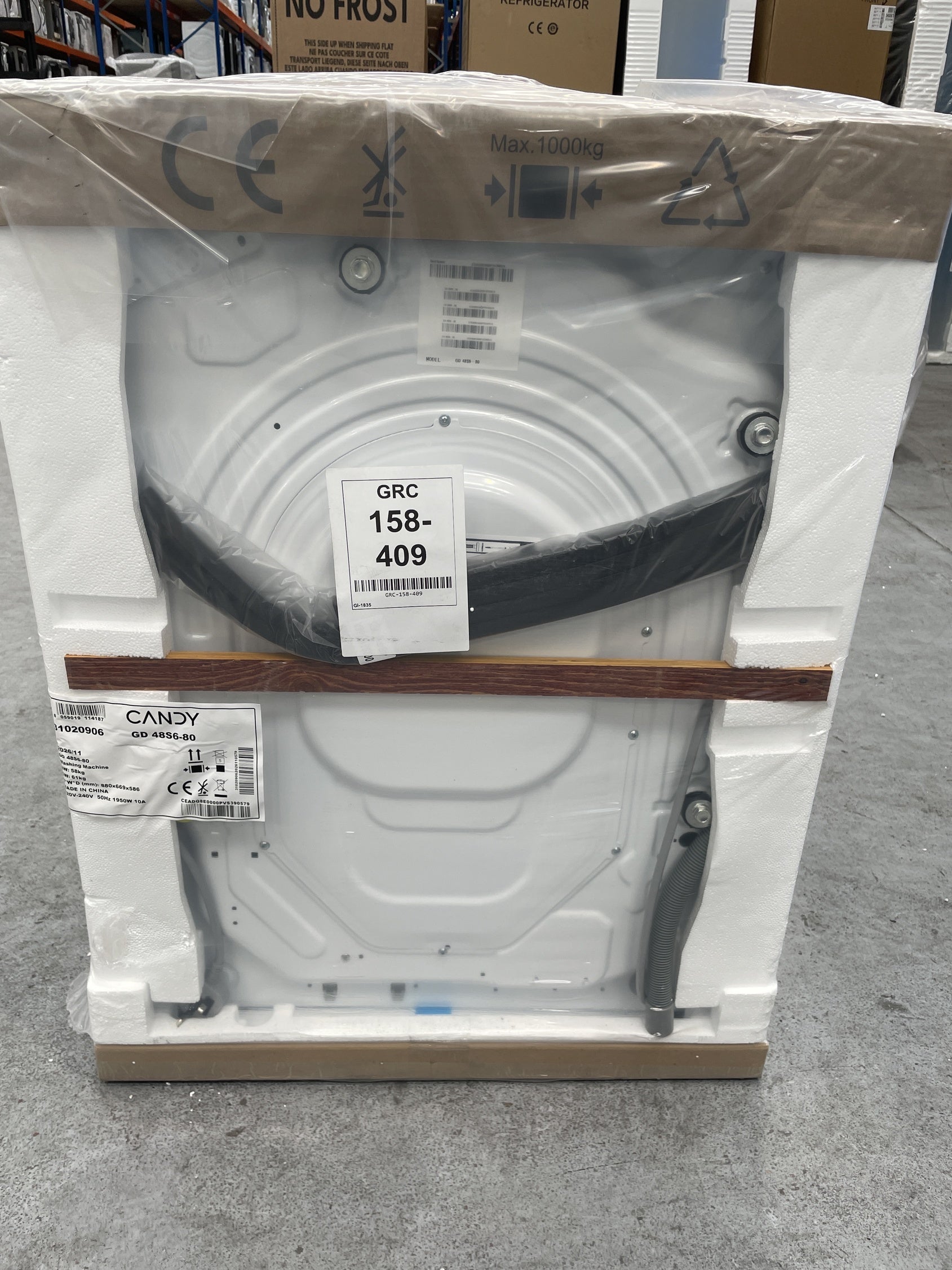 #GRC-158-409 - Candy GD 48S6-80 Quick Pro 8kg 1400 Spin Washing Machine