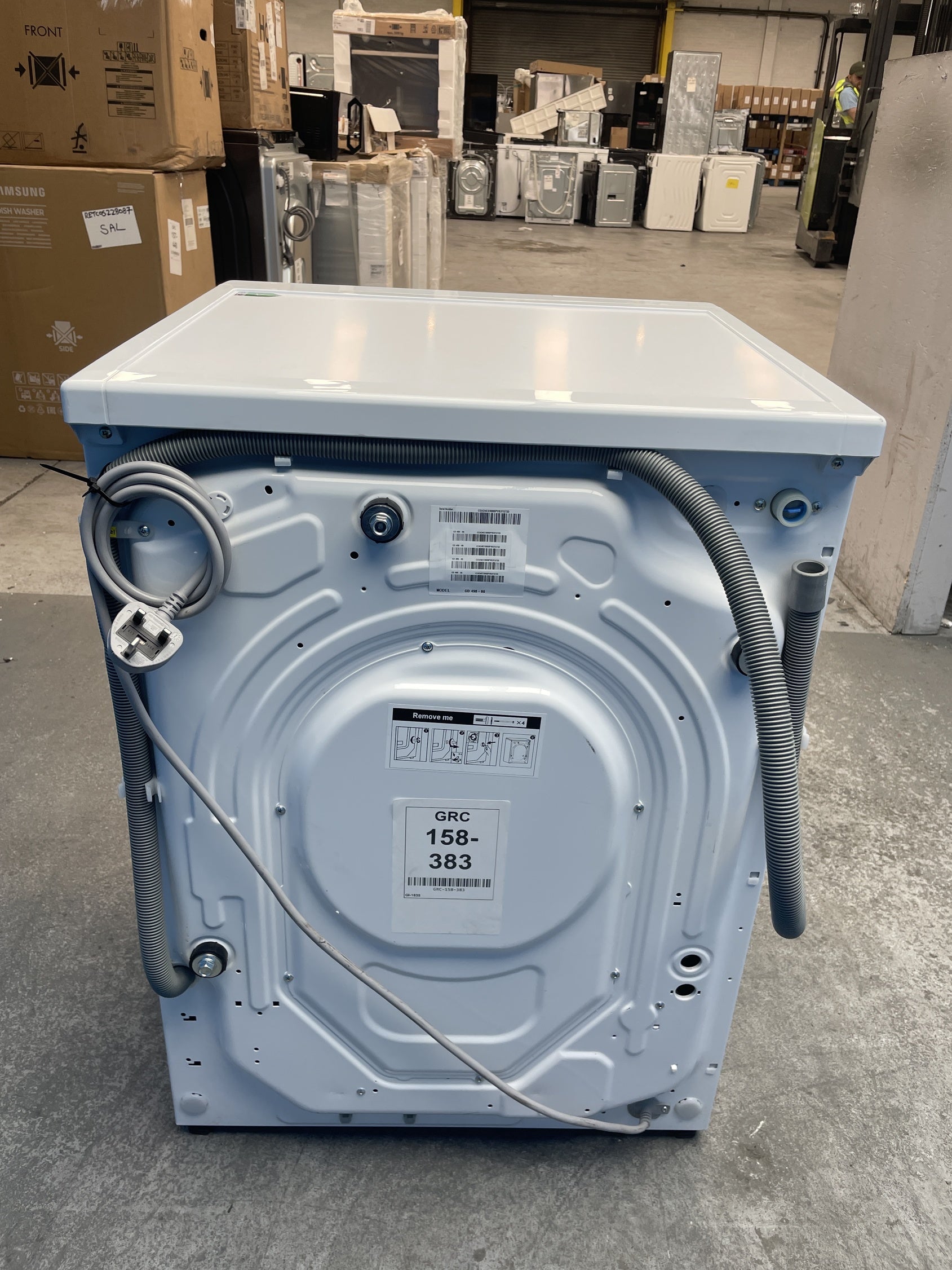 #GRC-158-383 - Candy Quick Pro GD 498-80 9kg 1400rpm Washing Machine