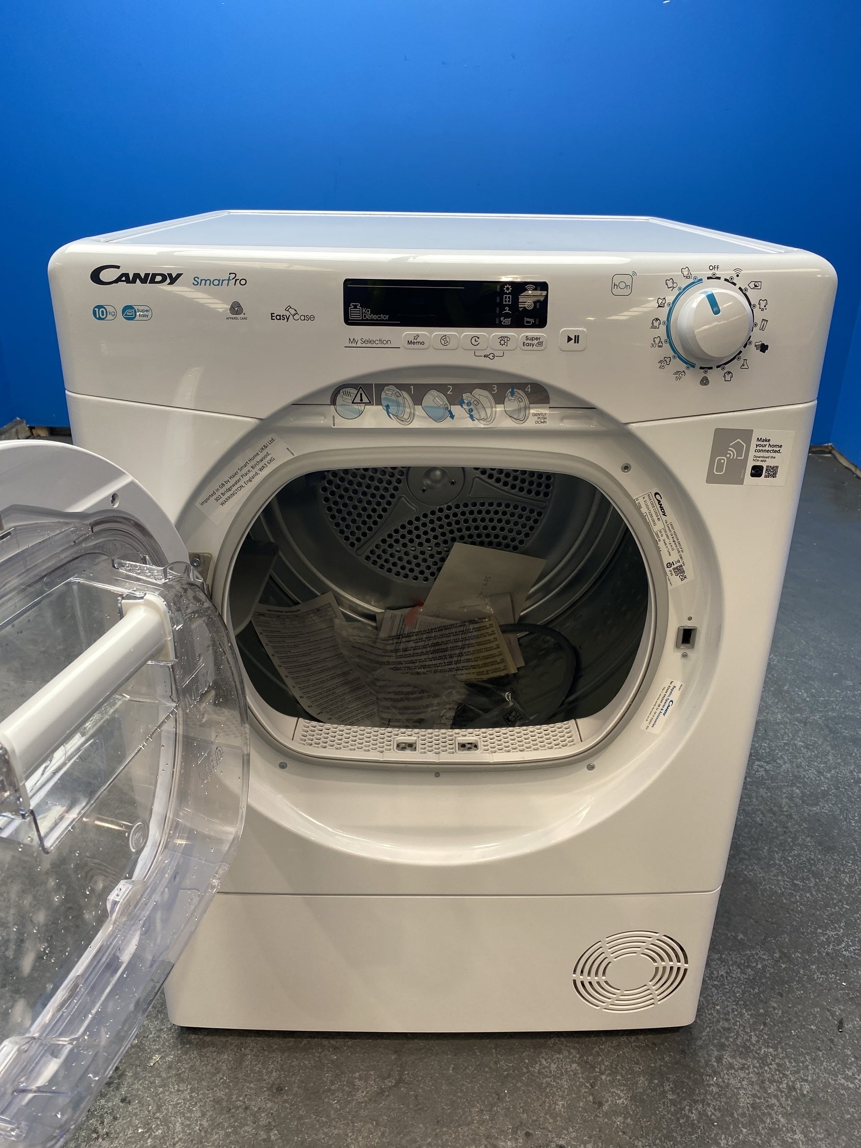 #GRC-160-277 - Candy Smart Pro CSOE C10DE-80 10kg Condenser Tumble Dryer