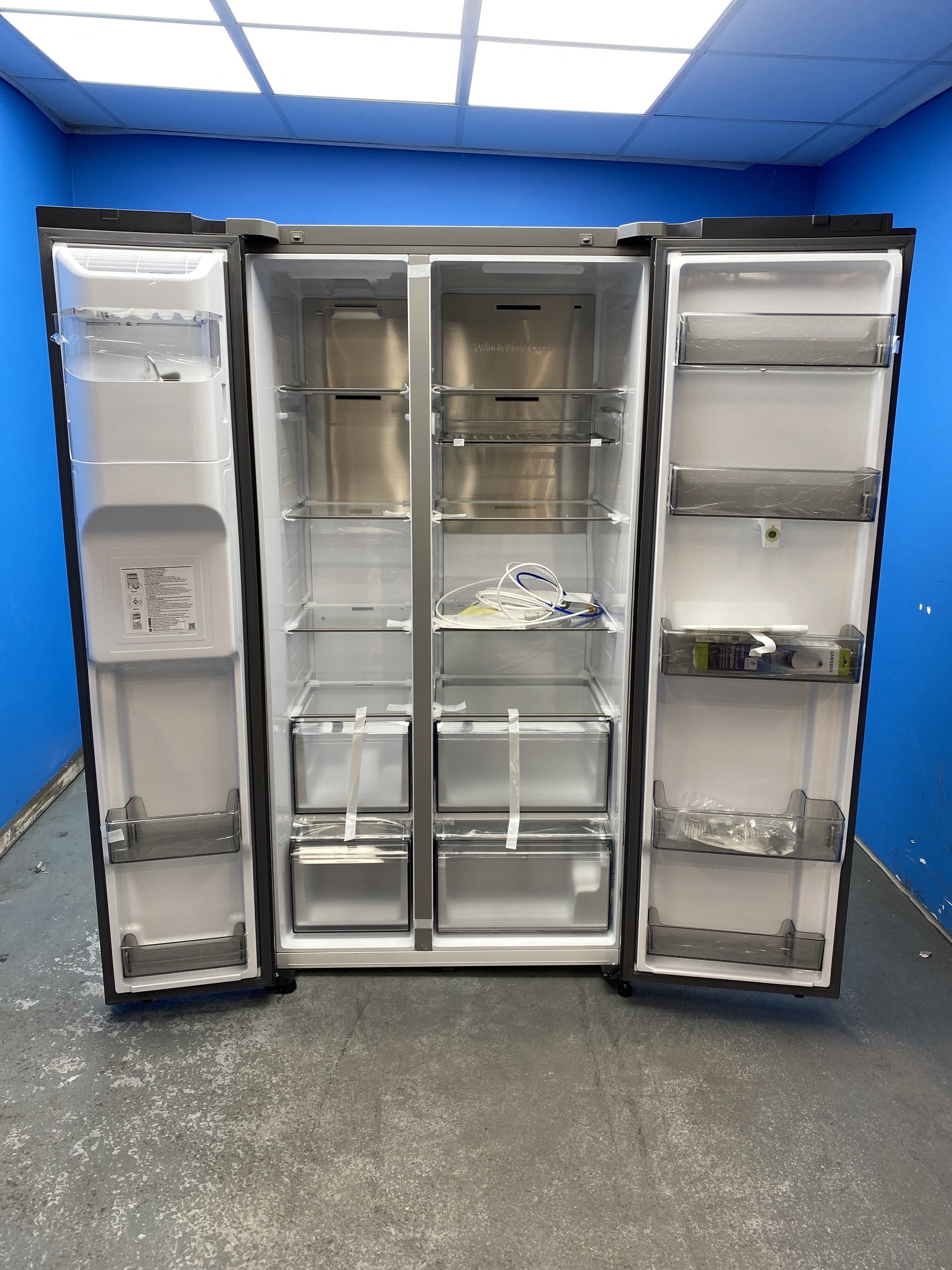 #GRC-153-736 - Samsung RS90F66BEFEU Family Hub American Fridge Freezer