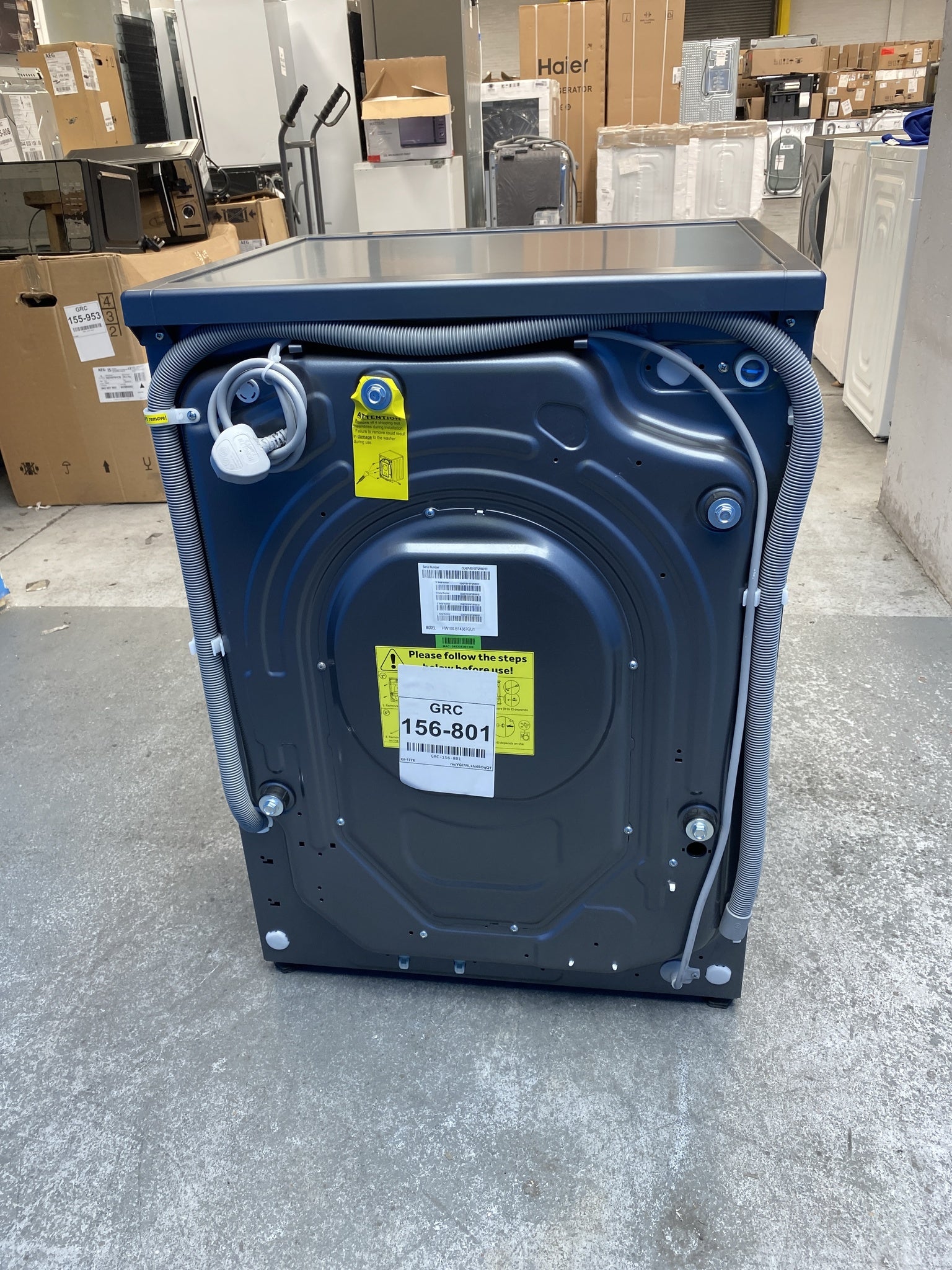#GRC-156-801 - Haier X Series 7 HW100-B14367GU1 10kg 1400 Spin Washing Machine