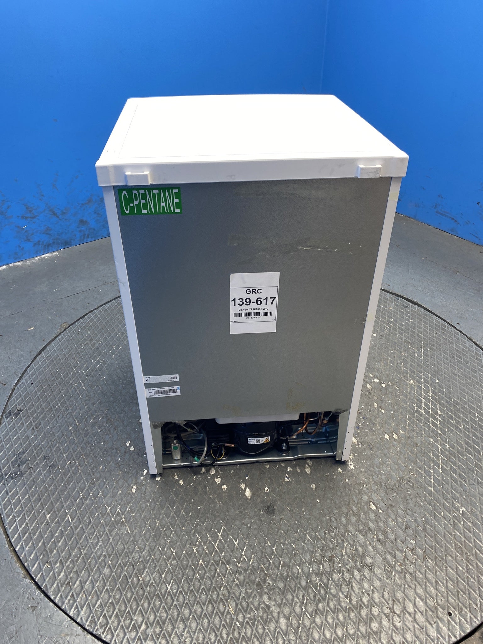 Candy CLHS58EWK 127 Litre 55cm Under Counter Fridge