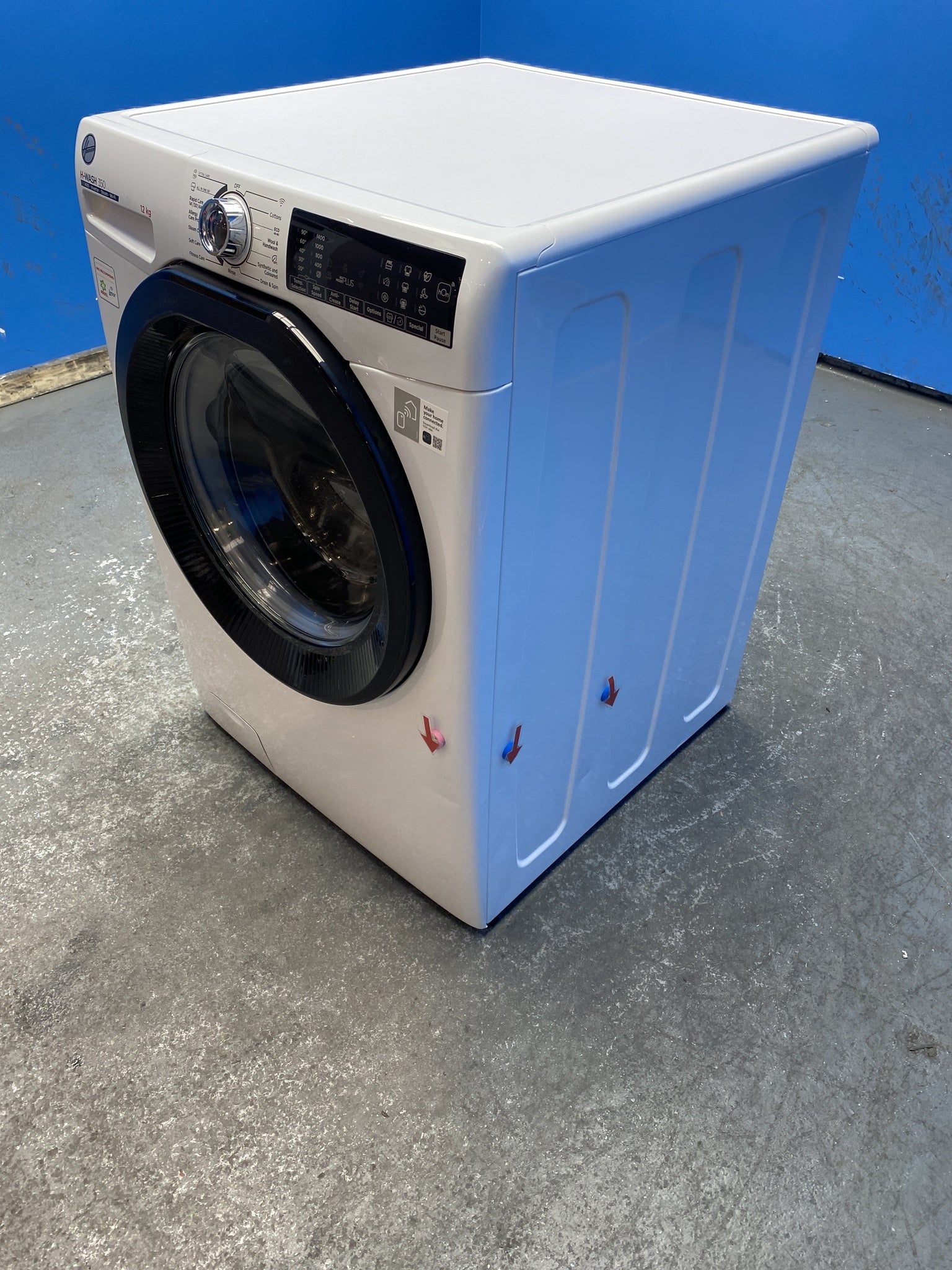 Hoover H3WPS4126TAMB580 12kg 1400 Spin Washing Machine