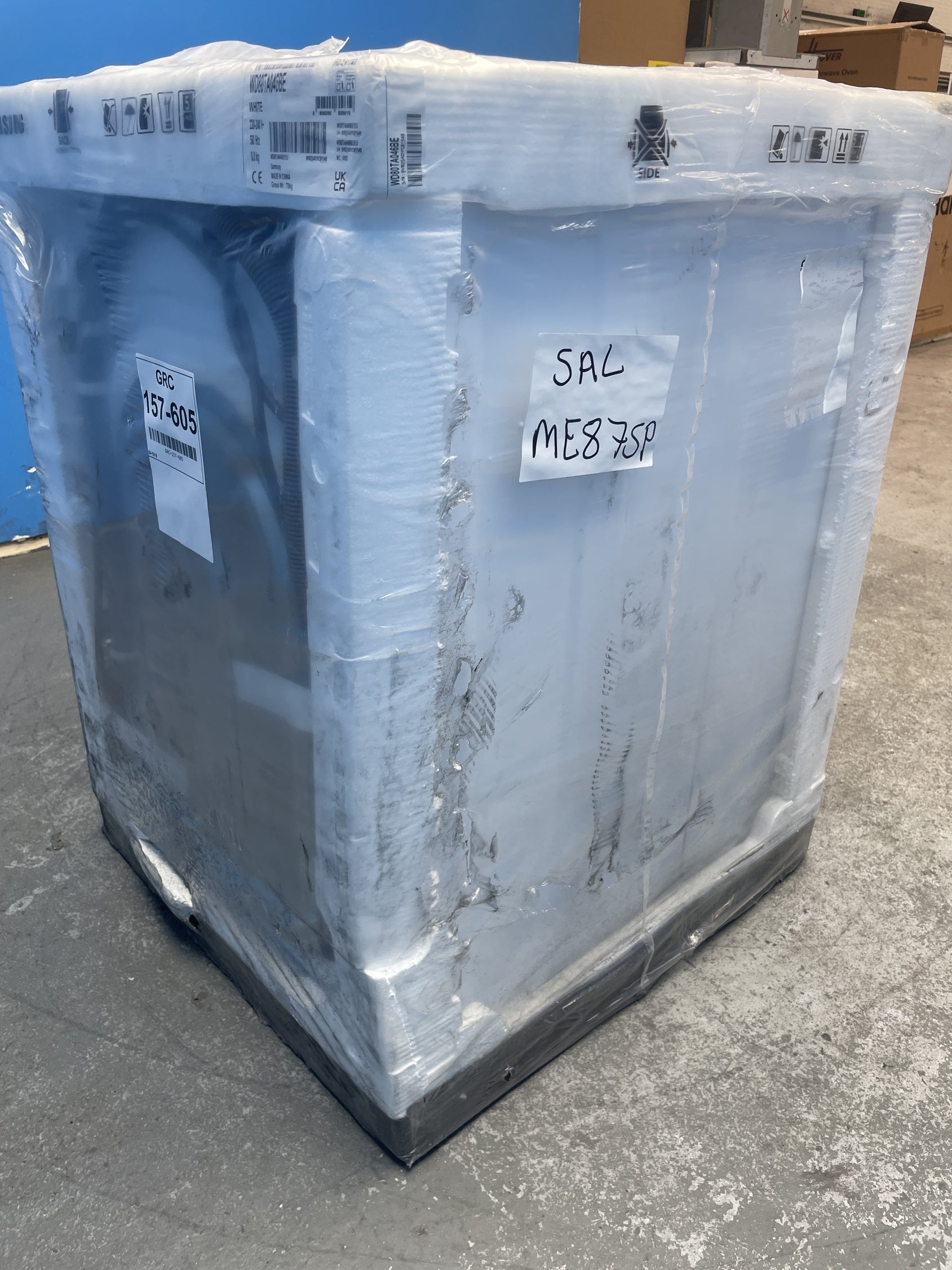 #GRC-157-605 - Samsung WD80TA046BE Series 5 8/5kg 1400 Spin Washer Dryer