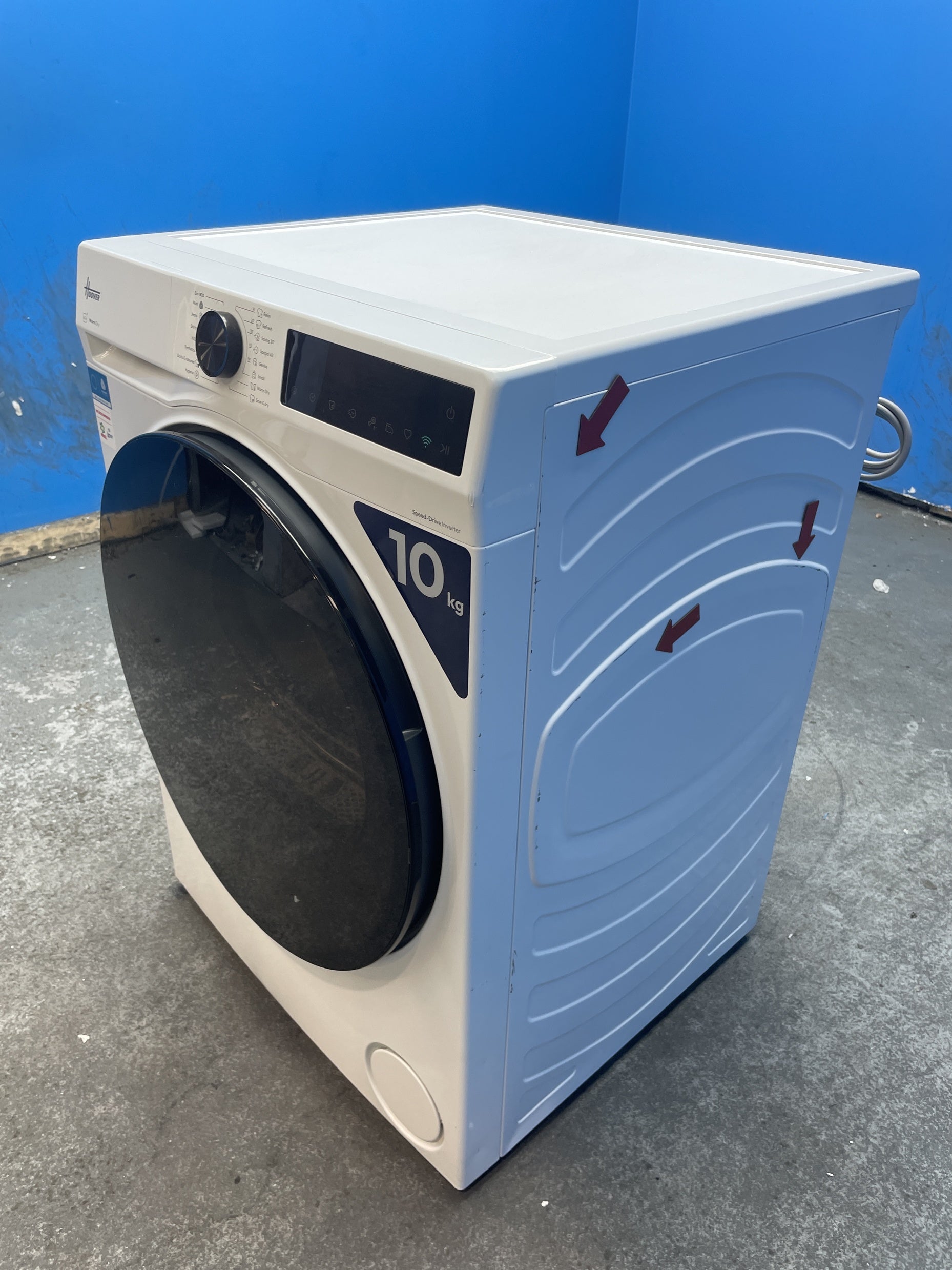 #GRC-160-099 - Hoover Pro Dry Series 5 HBP 10N3BX-80 Heat Pump Tumble Dryer