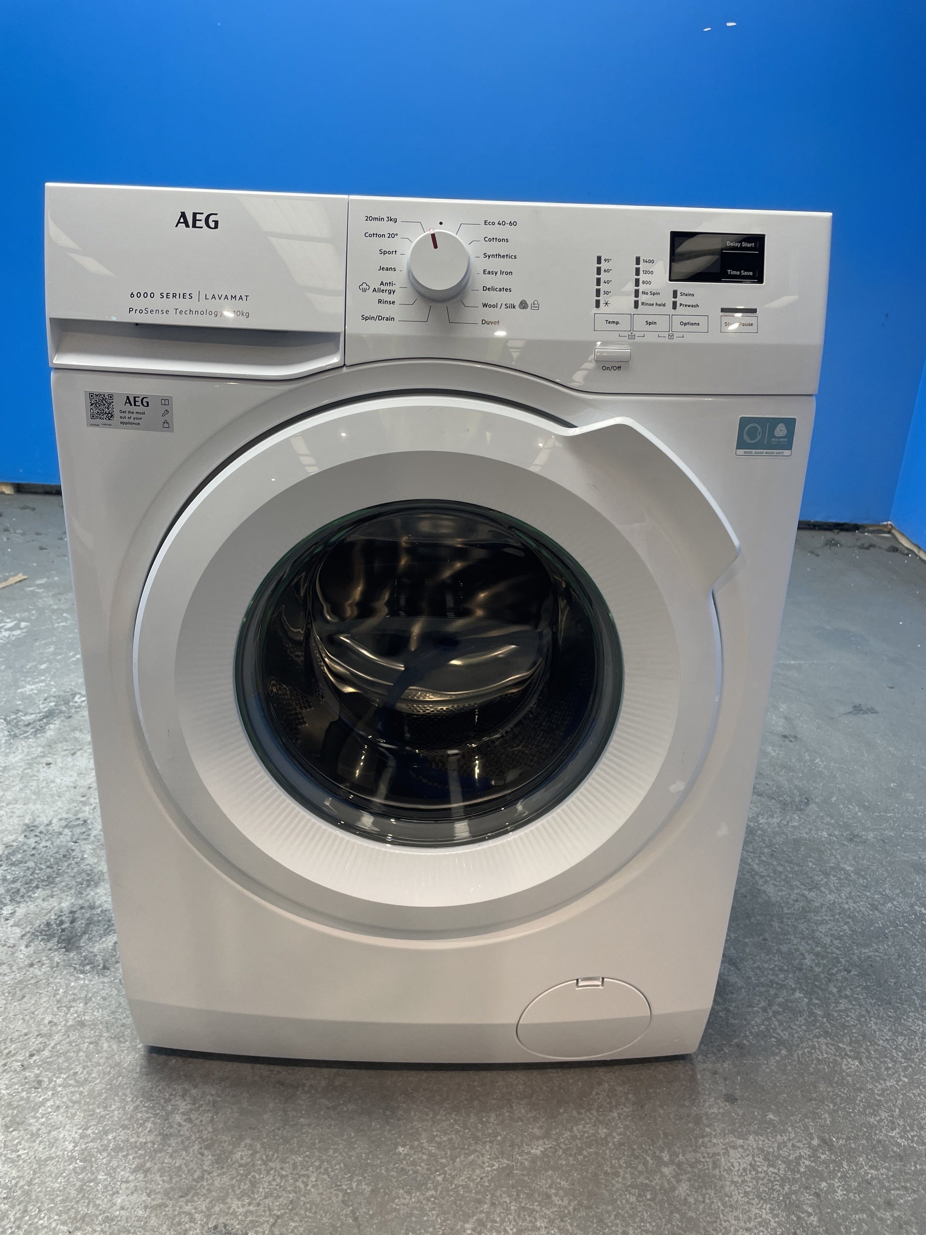 #GRC-158-282 - AEG 6000 ProSense L6FBK141B 10kg Washing Machine