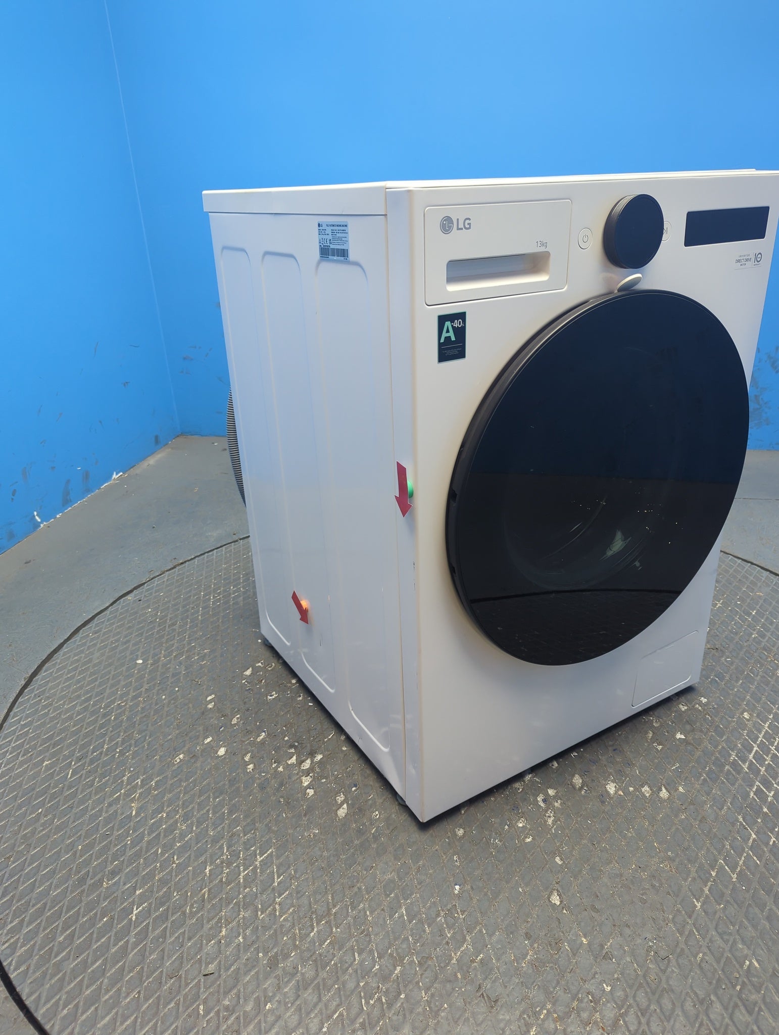 LG F4X7013TWB 13kg 1400rpm AI DD TurboWash 360 Washing Machine