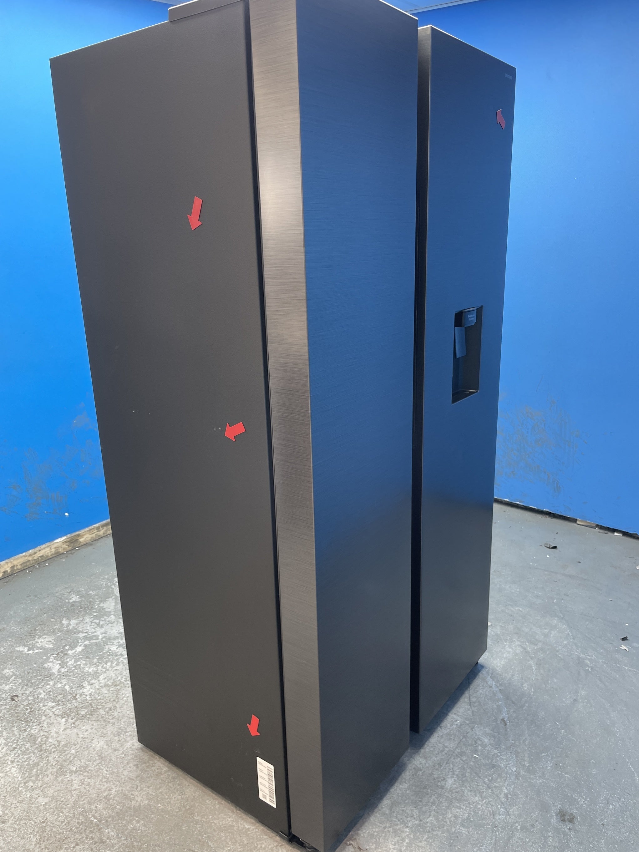 #GRC-157-805 - Samsung Series 7 RS57DG410EB4EU Bespoke AI American SpaceMax Fridge Freezer