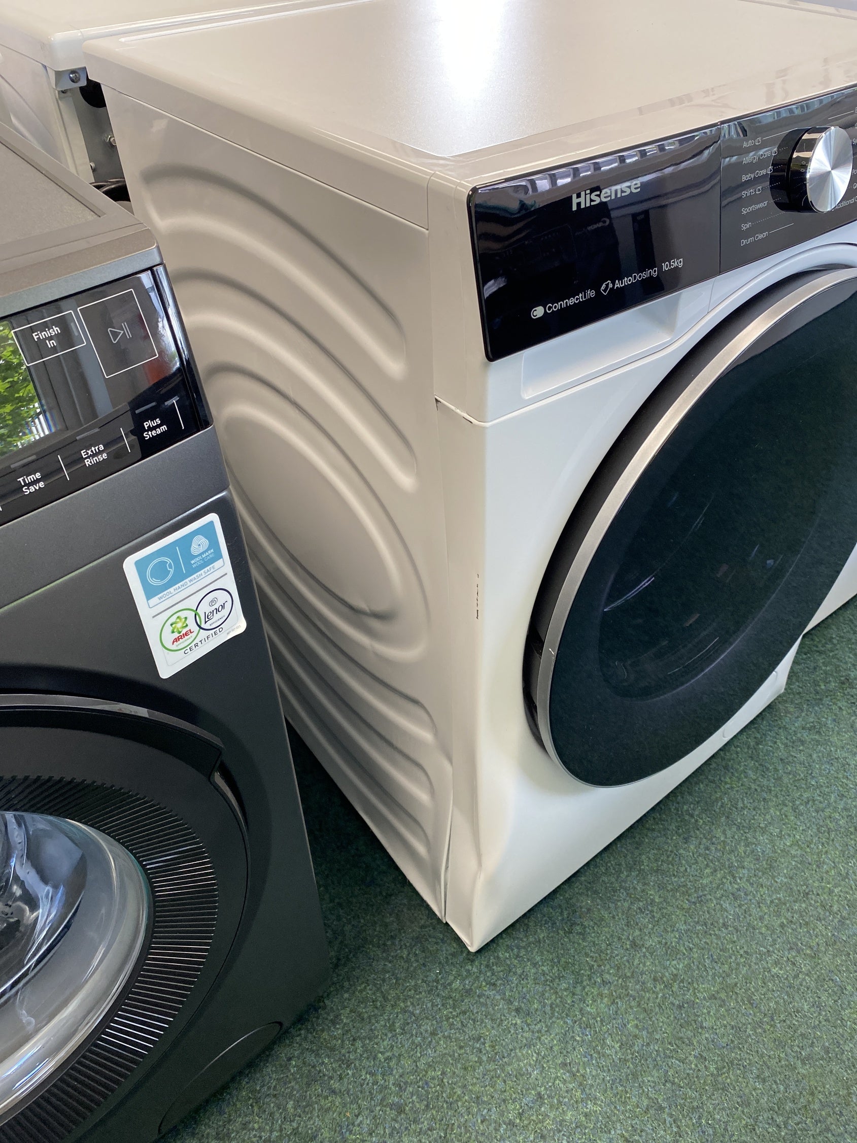 #GRC-145-191 - Hisense WF5S1045BW 10.5kg 1400rpm Auto Dosing Washing Machine