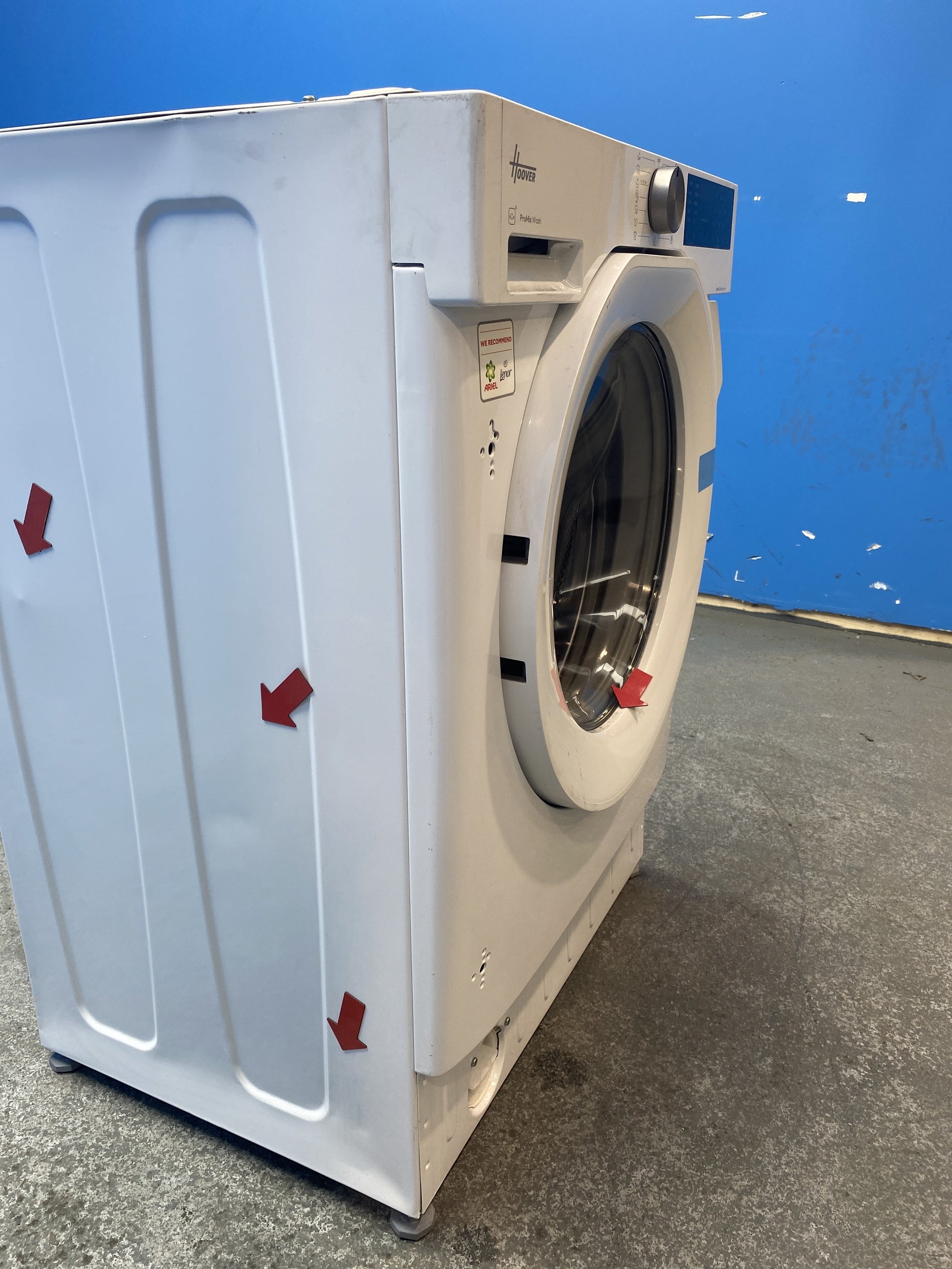 #GRC-155-233 - Hoover BH4S69M6D9J H-WASH 400 Pro 9kg 1600rpm Integrated Washing Machine