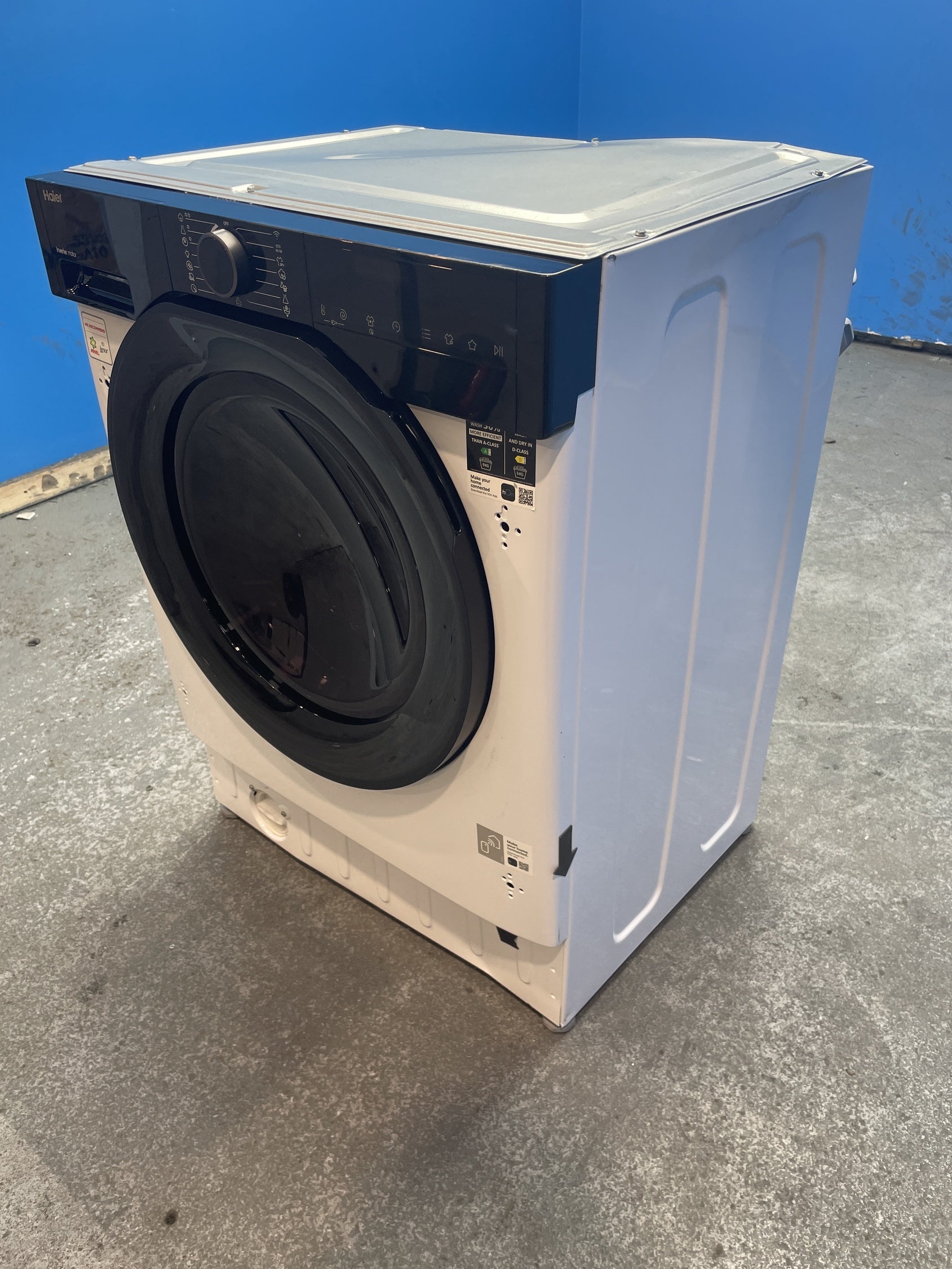 #GRC-155-814 - Haier Series 6 BHA6S696M6DB9-80 9/6kg 1600rpm Integrated Washer Dryer