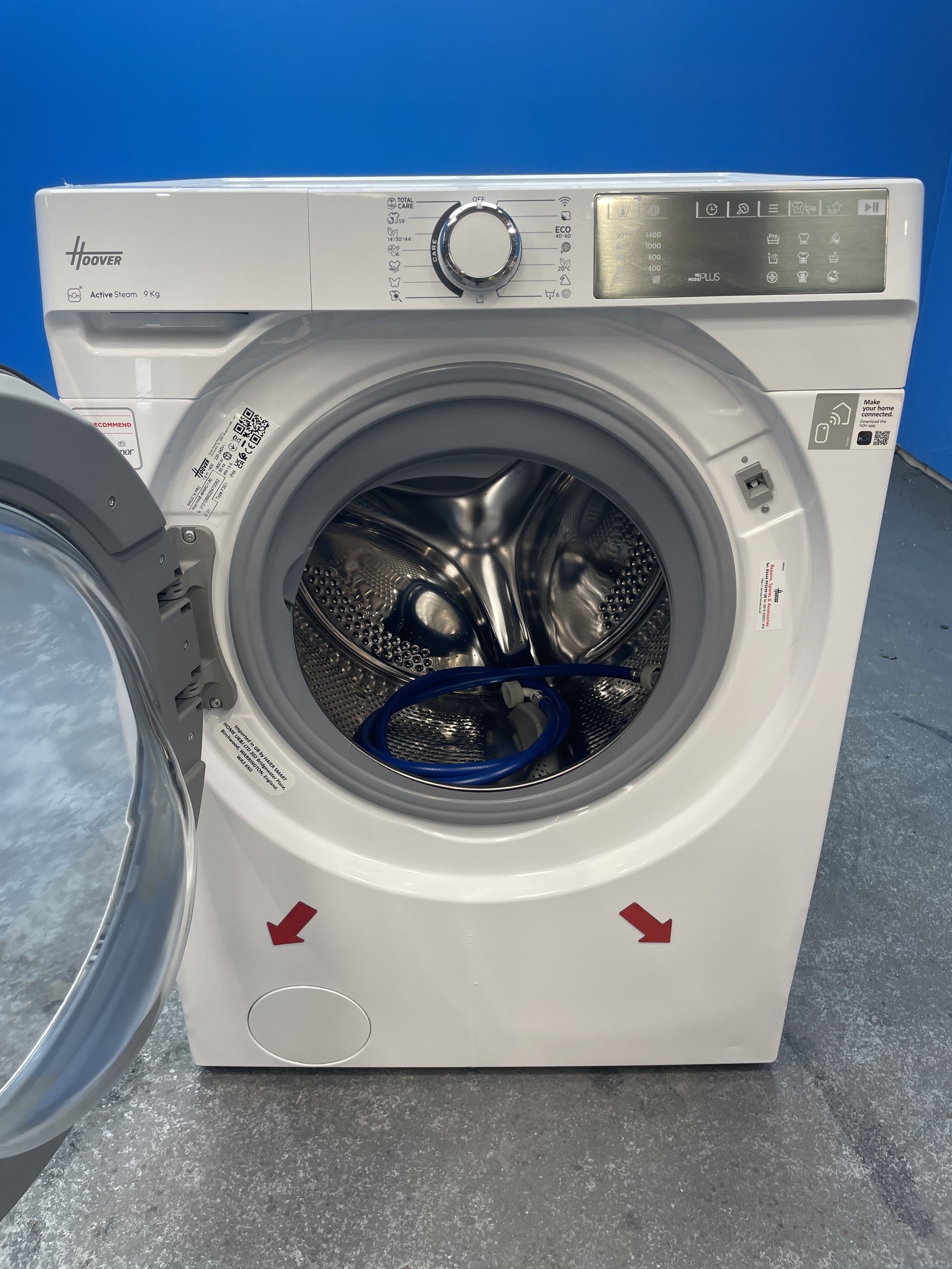 #GRC-153-502 - Hoover HWB 49AMC 9kg 1400 Spin Washing Machine