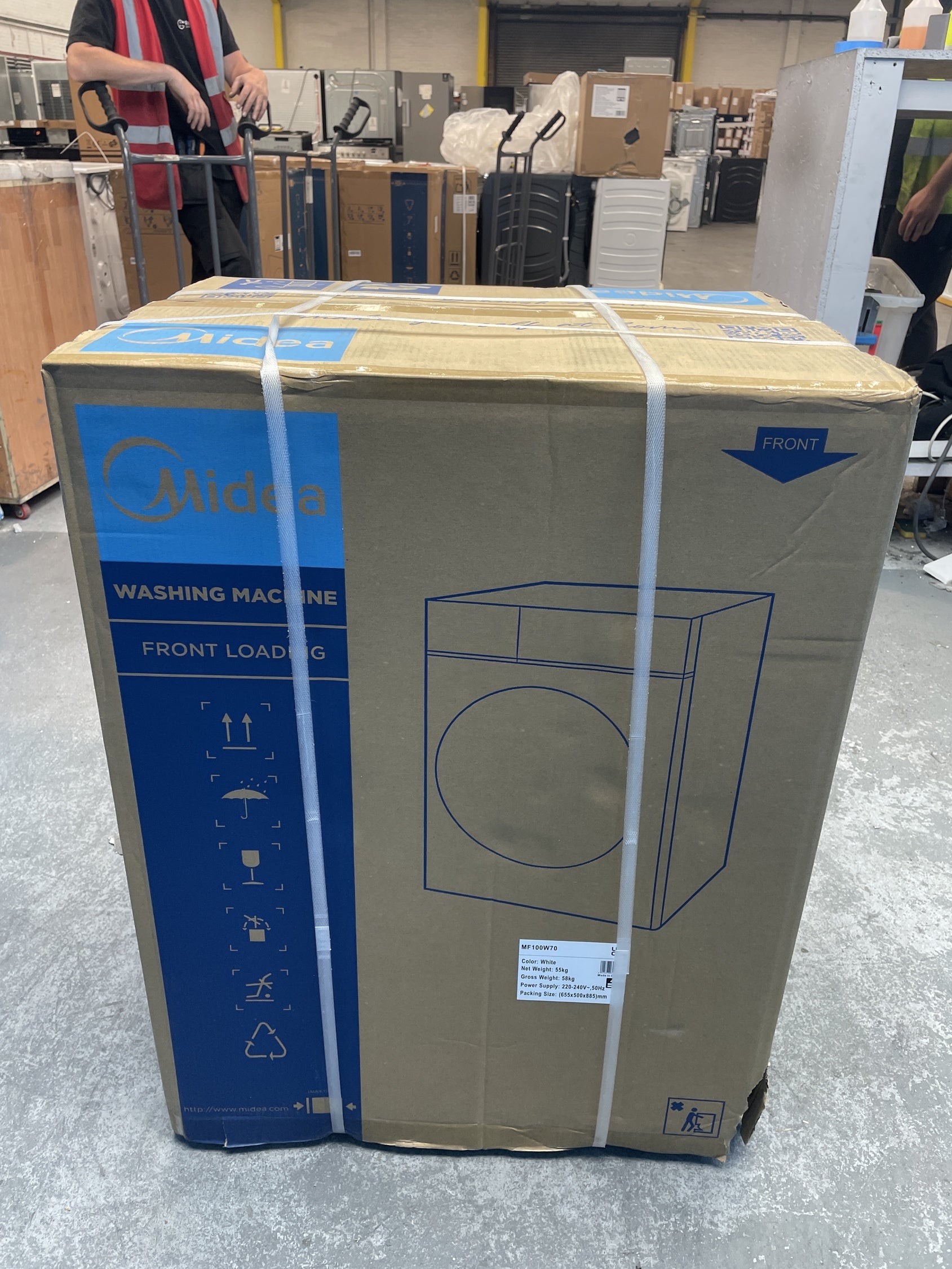 #GRC-158-847 - Midea MF100W70 7kg 1200 Spin Washing Machine