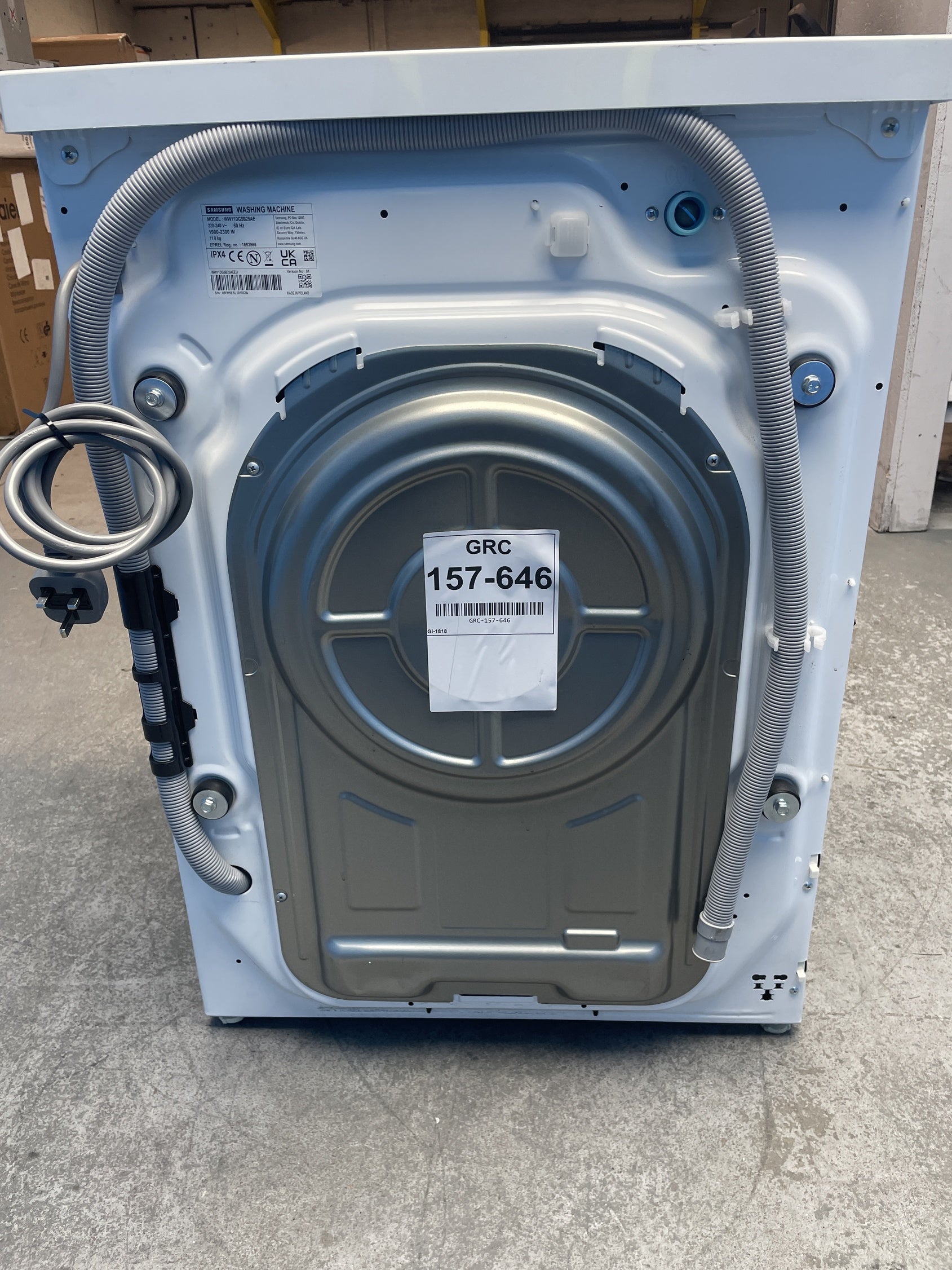 #GRC-157-646 - Samsung Series 5 AI Energy WW11DG5B25AE/EU 11kg 1400rpm Washing Machine
