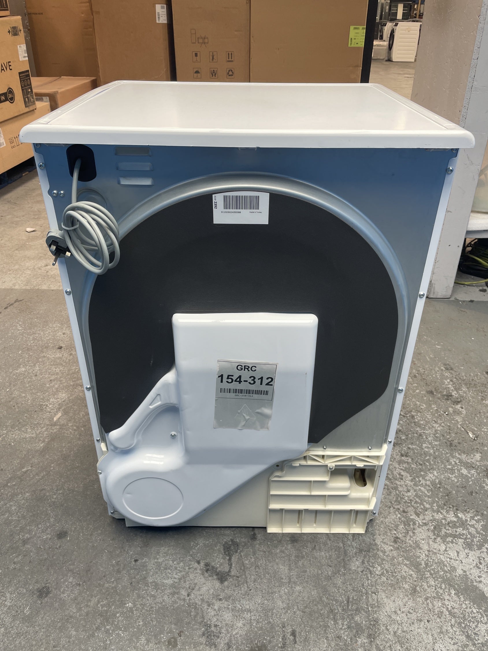 #GRC-154-312 - Hoover HLEC8DG 8kg Condenser Tumble Dryer