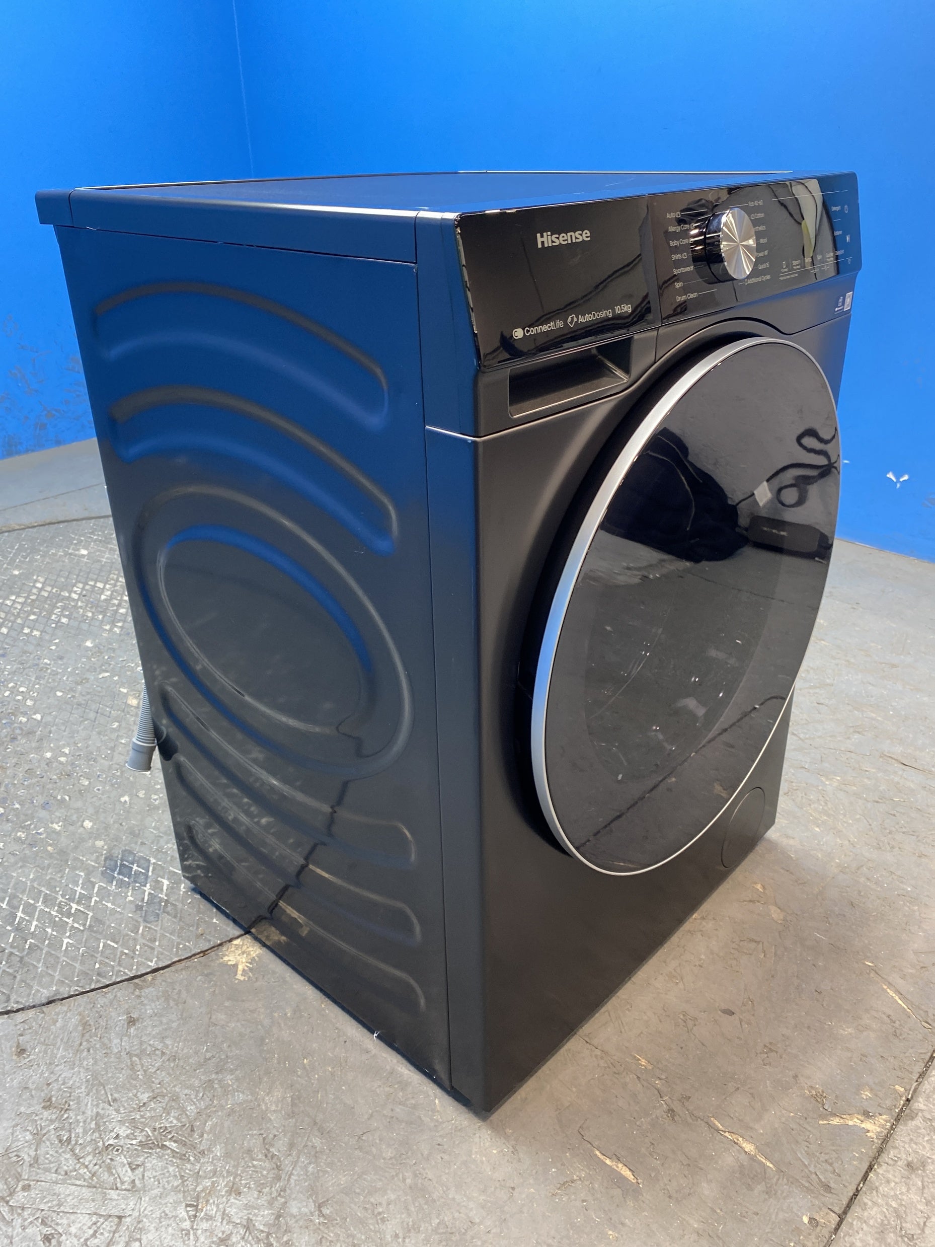 #GRC-136-258 - Hisense WF5S1045BB 10.5kg 1400 Spin Washing Machine