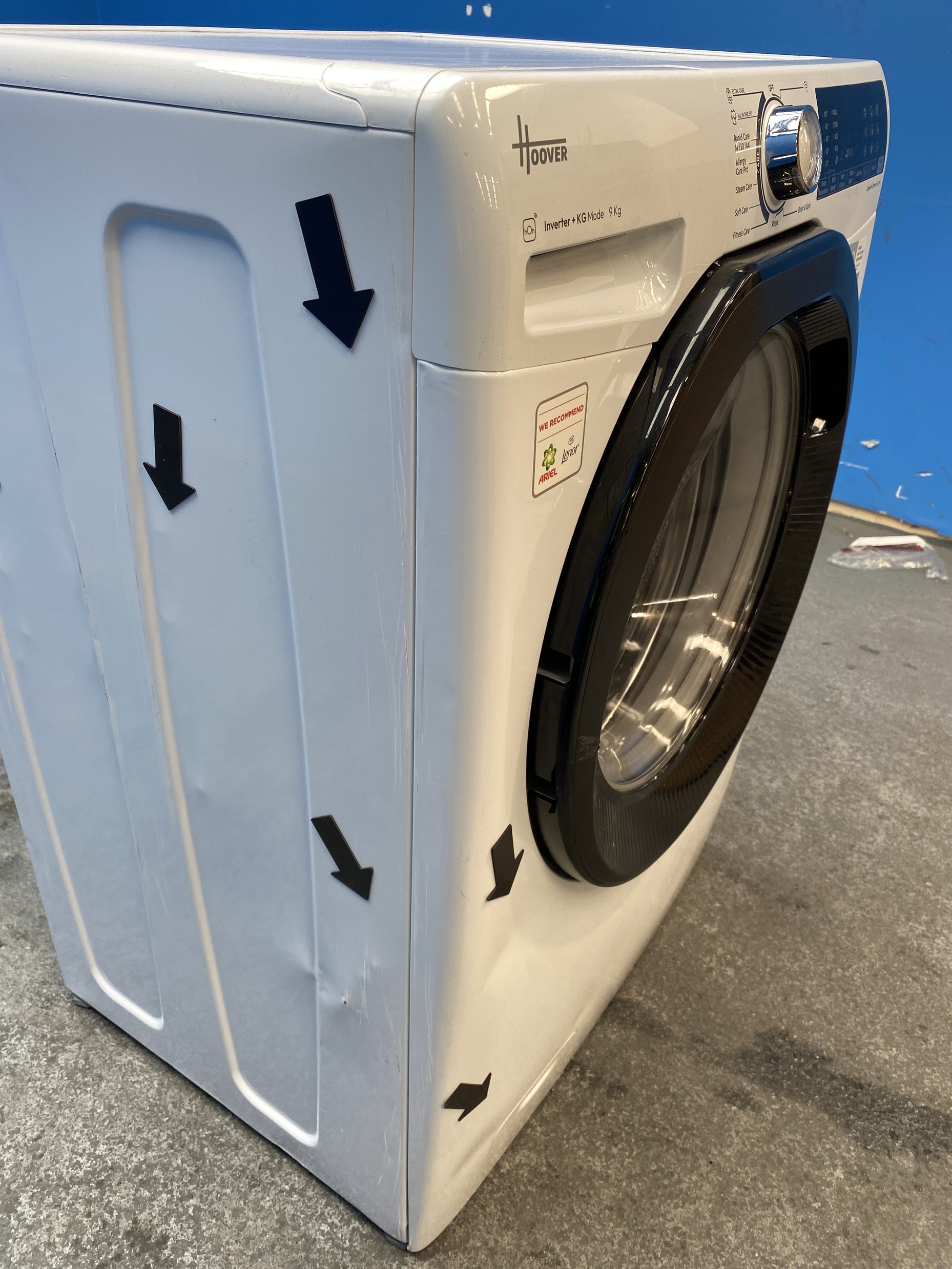 #GRC-157-330 - Hoover H3WPS496TAMB6 9kg 1400 Spin Washing Machine