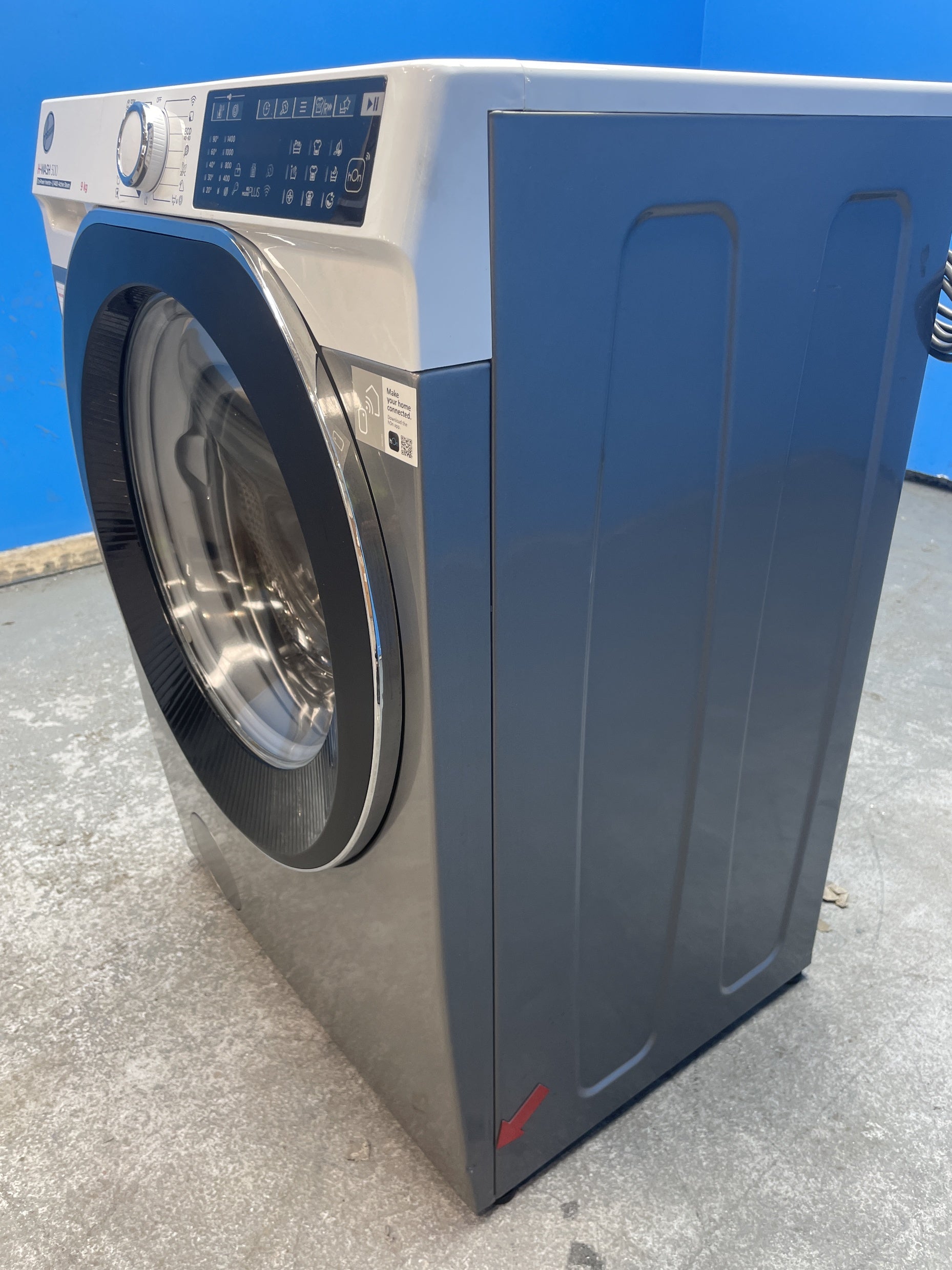 #GRC-157-032 - Hoover HWB49AMBCR 9kg 1400 Spin Washing Machine