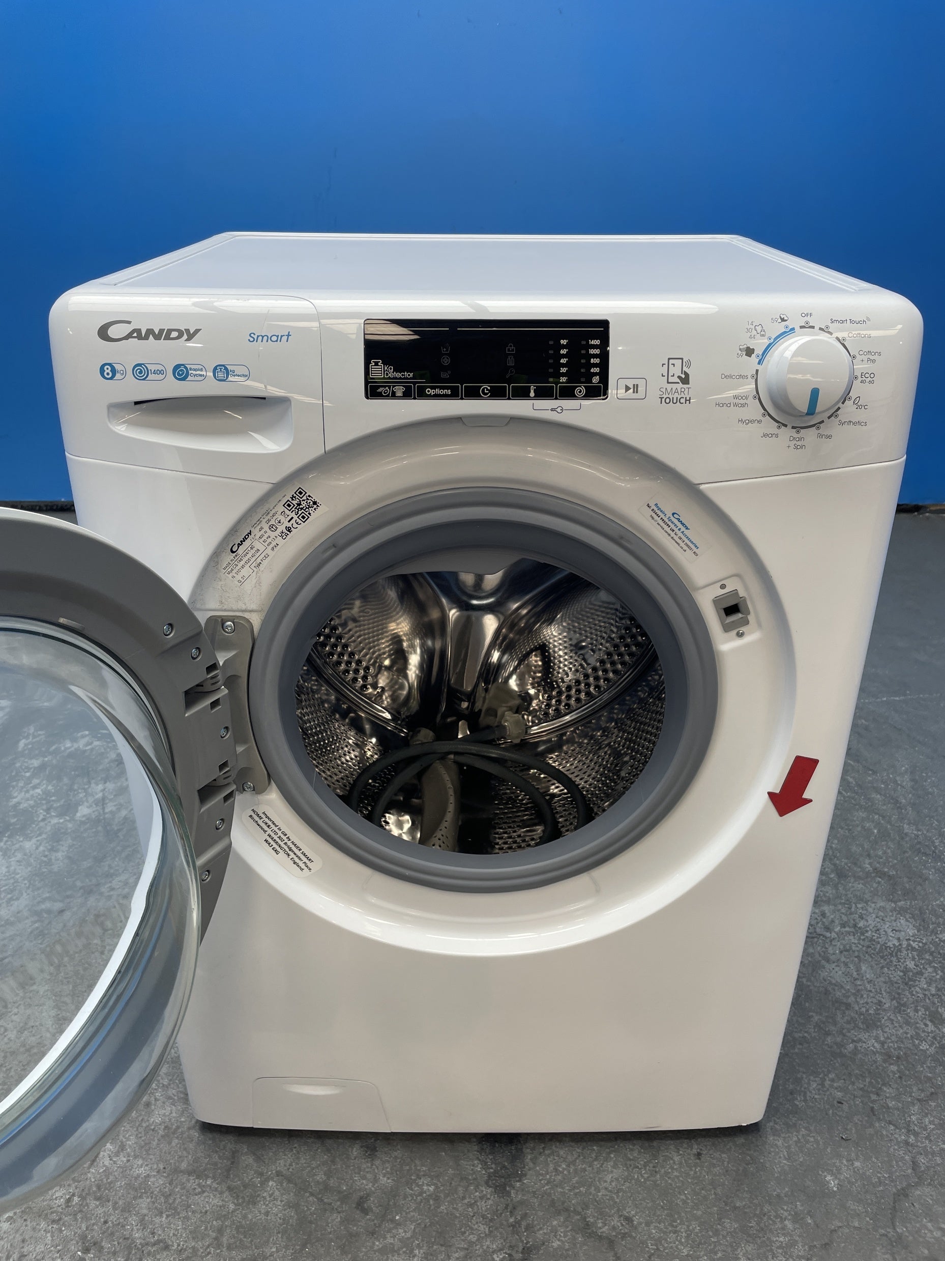 #GRC-161-909 - Candy CS 148TW4/1-80 8kg 1400rpm Washing Machine