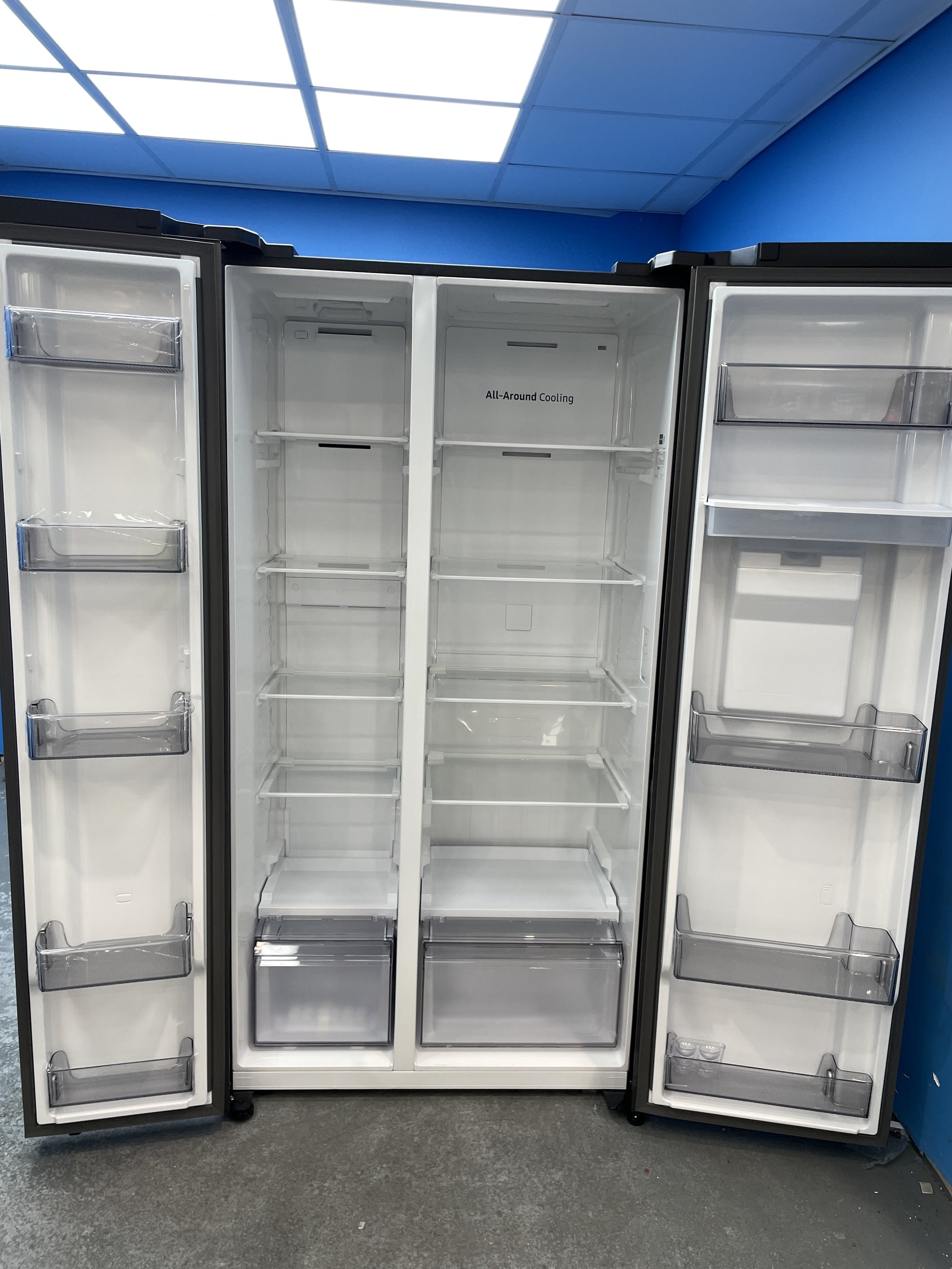 #GRC-157-805 - Samsung Series 7 RS57DG410EB4EU Bespoke AI American SpaceMax Fridge Freezer
