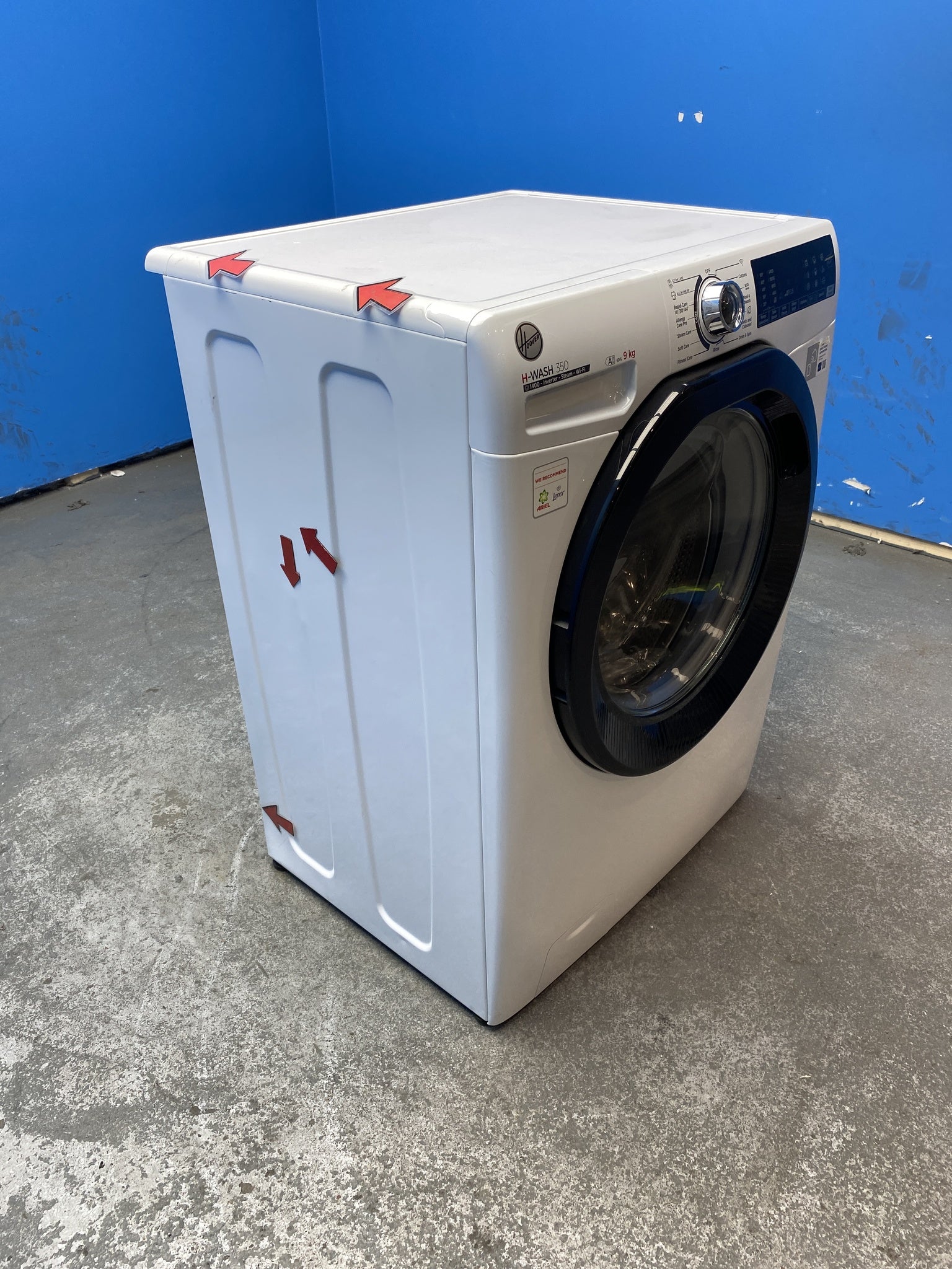 #GRC-156-403 - Hoover H3WPS496TAMB6 9kg 1400 Spin Washing Machine