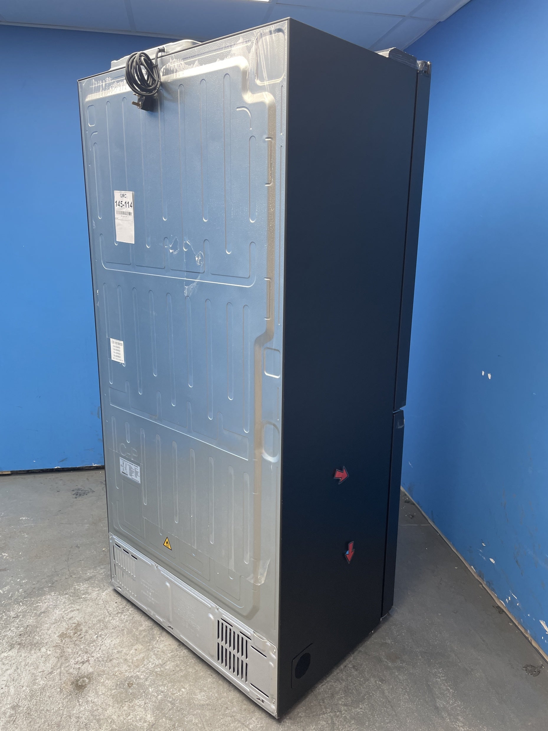 #GRC-145-114 - Haier HCR5919ENMB American Style Series 5 528 Litre Fridge Freezer