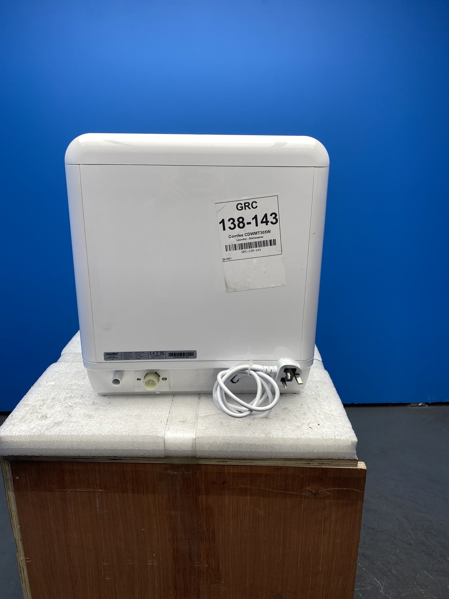 COMFEE' CDWMT305W Mini Plus Tabletop Dishwasher