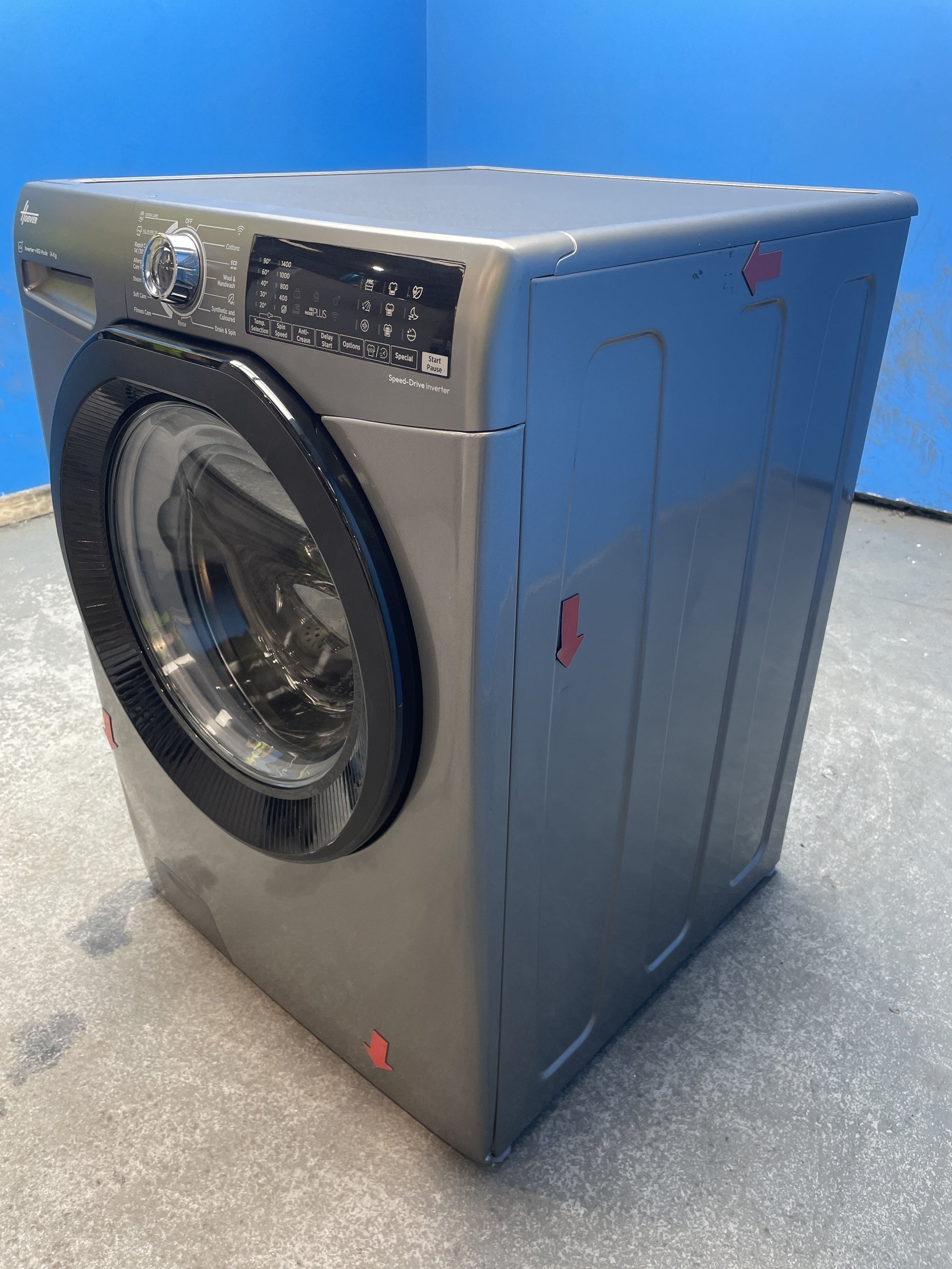 #GRC-158-347 - Hoover H3WPS4146TAMBR 14kg 1400rpm Wi-Fi Washing Machine