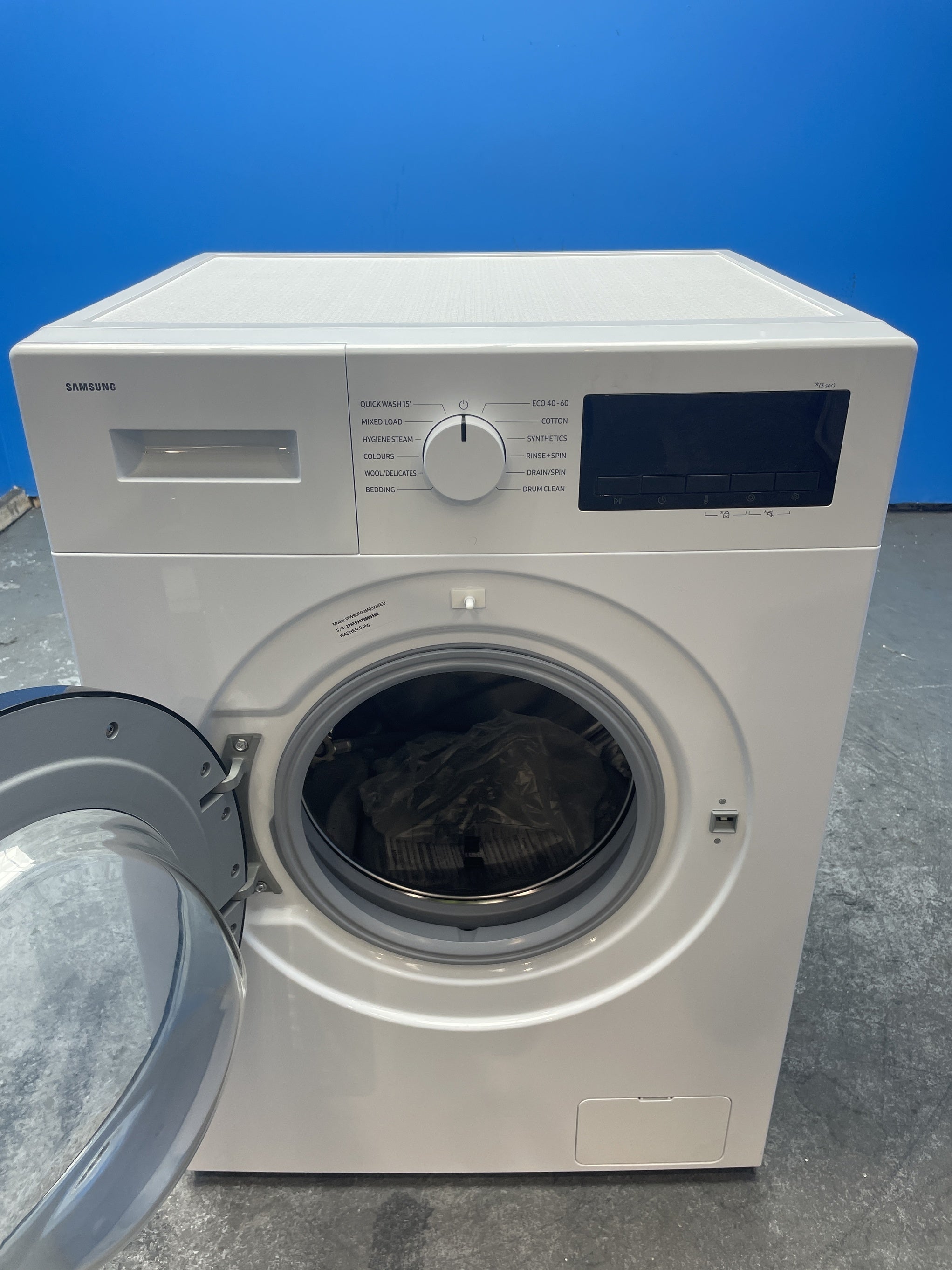 #GRC-163-216 - Samsung Series 4 WW90FG3M05AW 9kg 1400 Spin Washing Machine