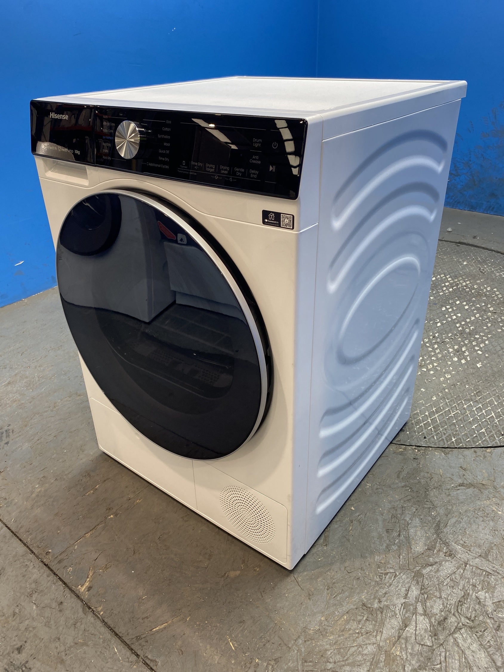 #GRC-157-470 - Hisense DH5S102BW 10kg Heat Pump Tumble Dryer