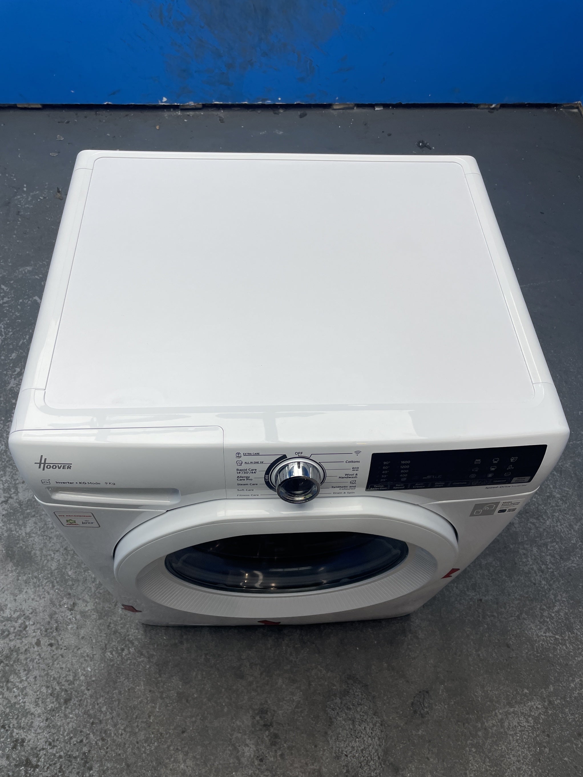 #GRC-160-107 - Hoover H-WASH 350 H3WPS696TAM6-80 9kg 1600rpm Washing Machine