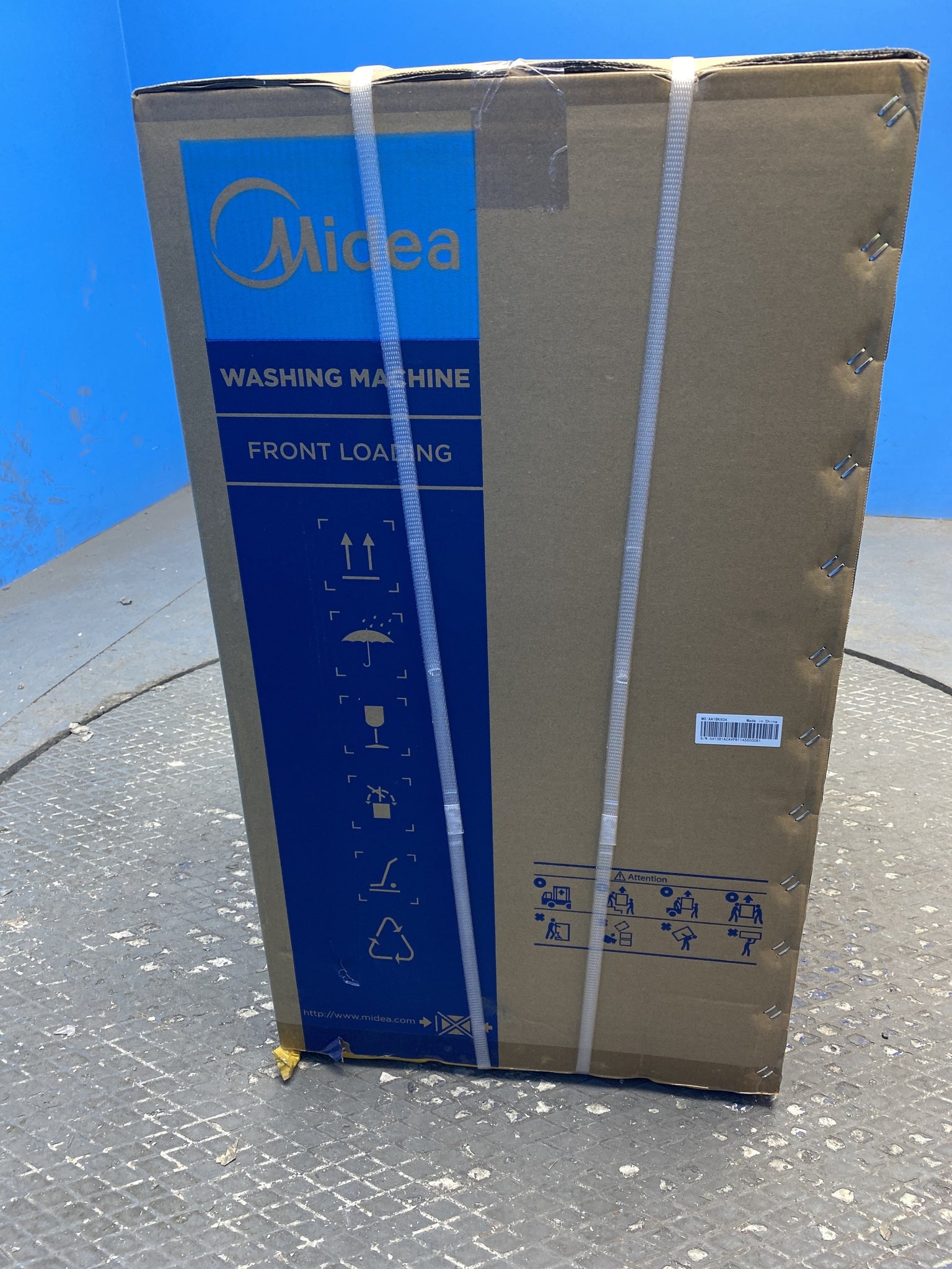 #GRC-158-907 - Midea MF100W60 6kg 1000 Spin Washing Machine with Lunar Dial
