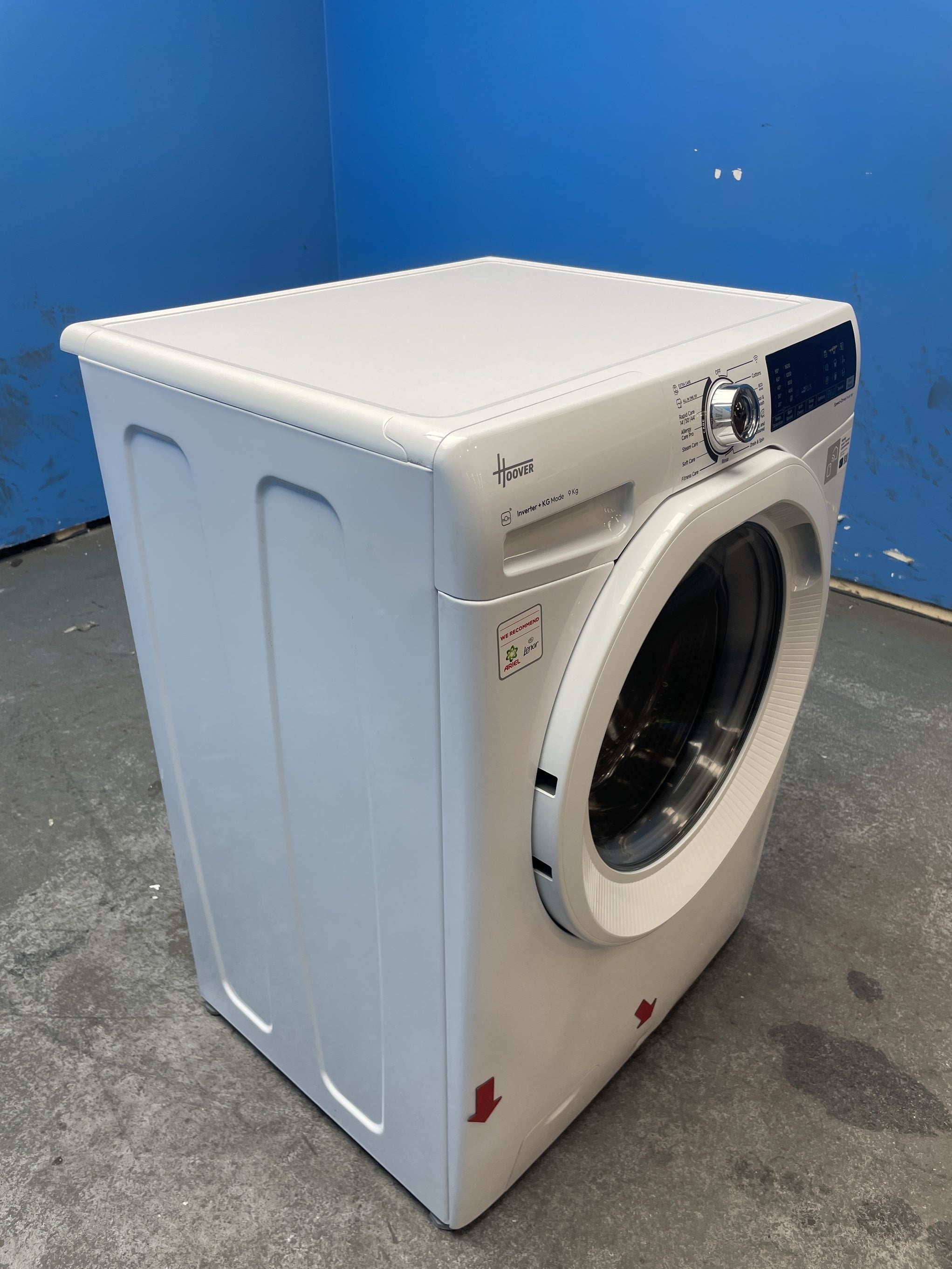#GRC-160-107 - Hoover H-WASH 350 H3WPS696TAM6-80 9kg 1600rpm Washing Machine