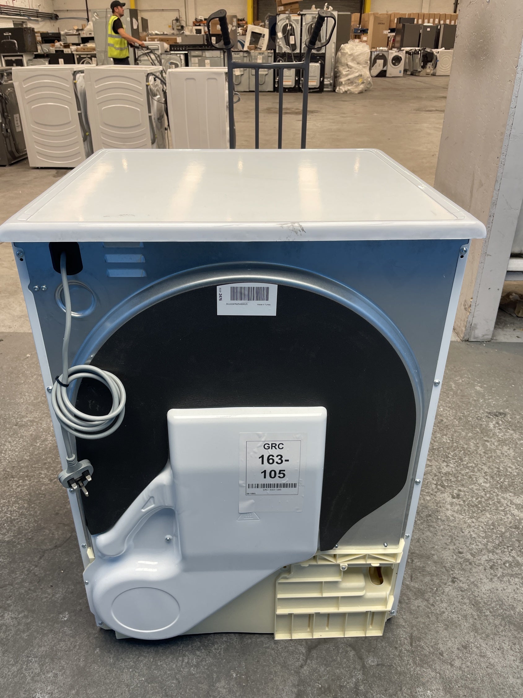 #GRC-163-105 - Candy CSEC9LF-80 9kg Vented Tumble Dryer