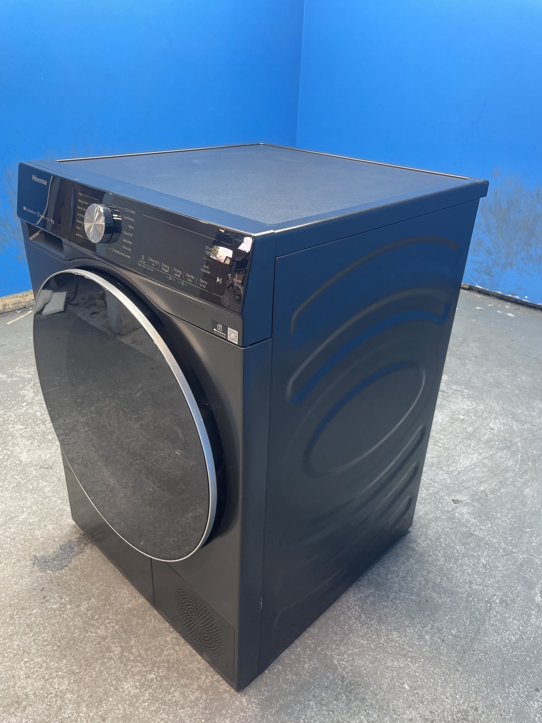 #GRC-157-207 - Hisense DH5S902BB 9kg Heat Pump Tumble Dryer