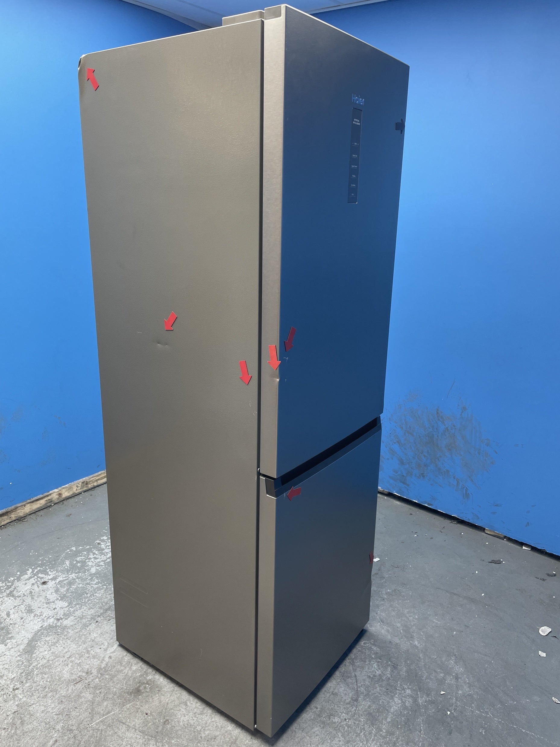 #GRC-157-906 - Haier HDPW3618DNPK 352 Litre No Frost Combi Fridge Freezer