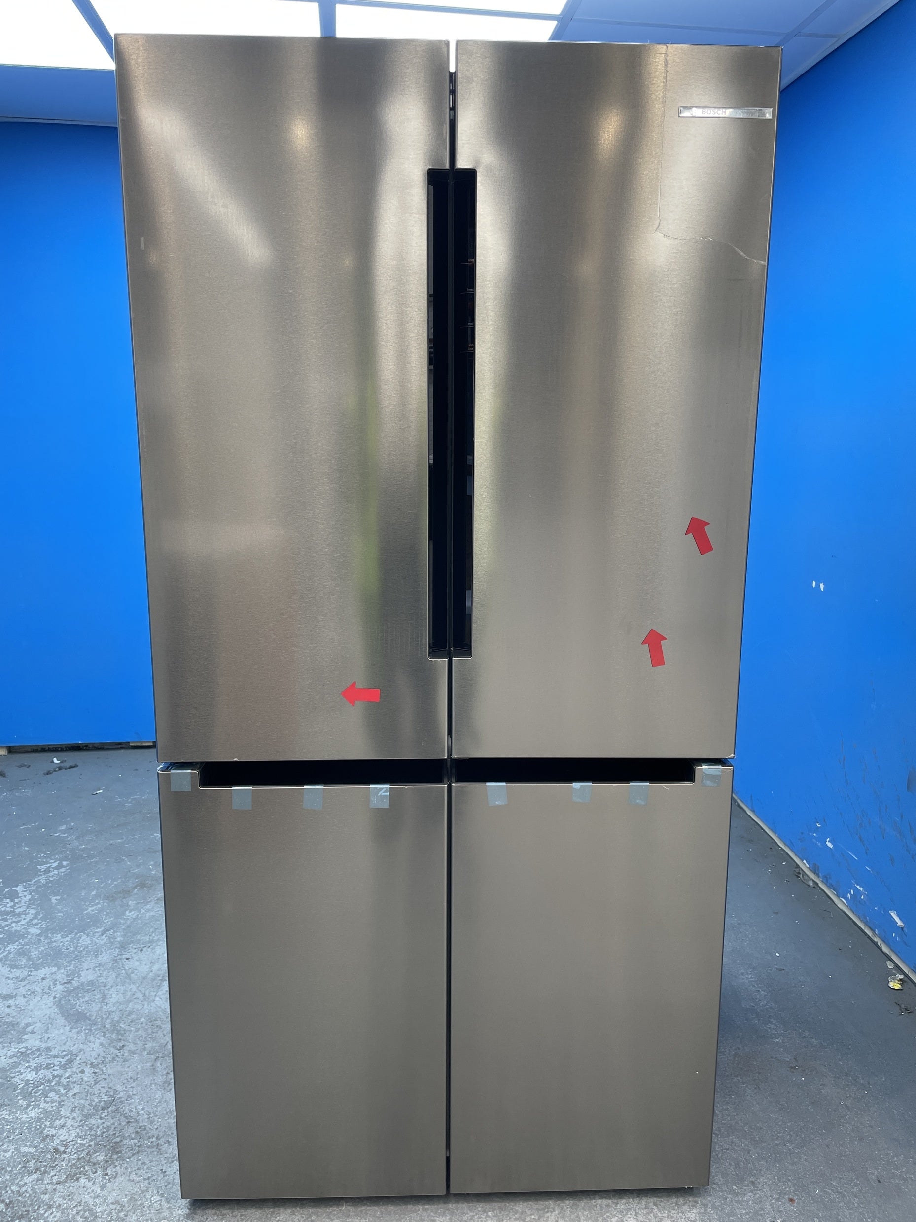 #GRC-157-804 - Bosch KFN96VPEAG Series 4 French Door 605 Litre Fridge Freezer