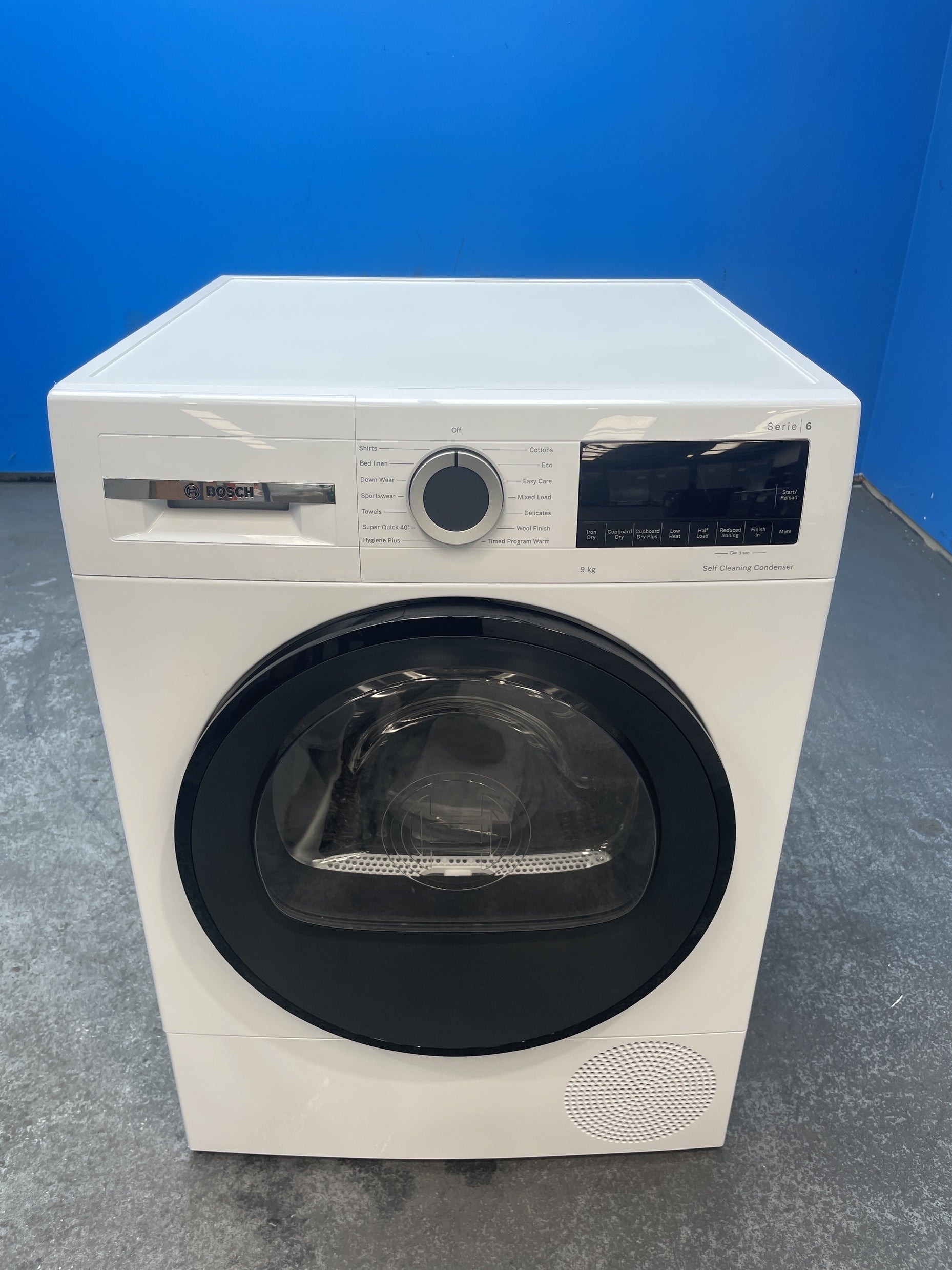 #GRC-163-726 - Bosch Series 6 WQG24502GB 9kg Heat Pump Tumble Dryer