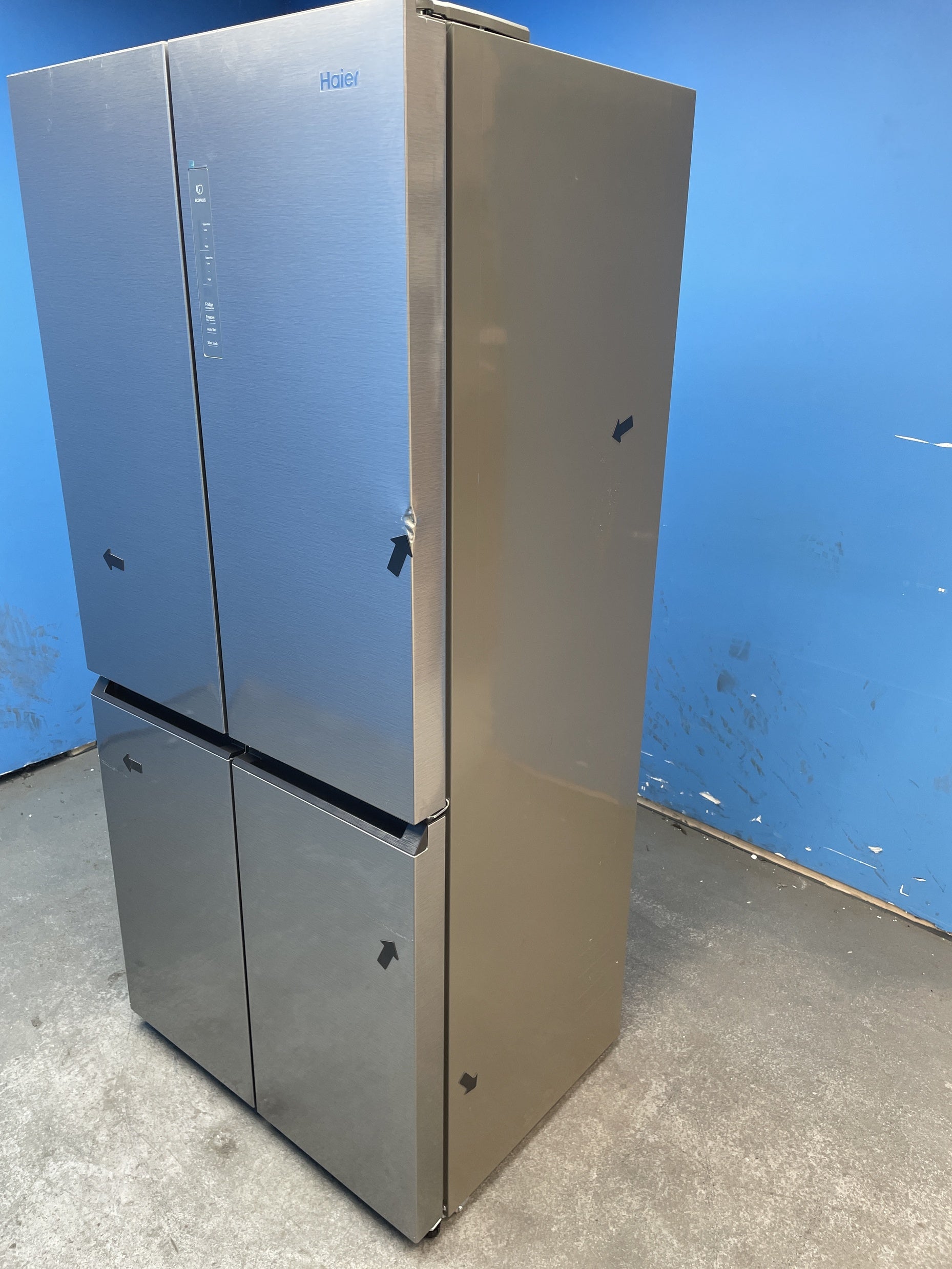 #GRC-157-956 - Haier Cube 83 Series 3 HCR3818ENMG Multi-Door Fridge Freezer
