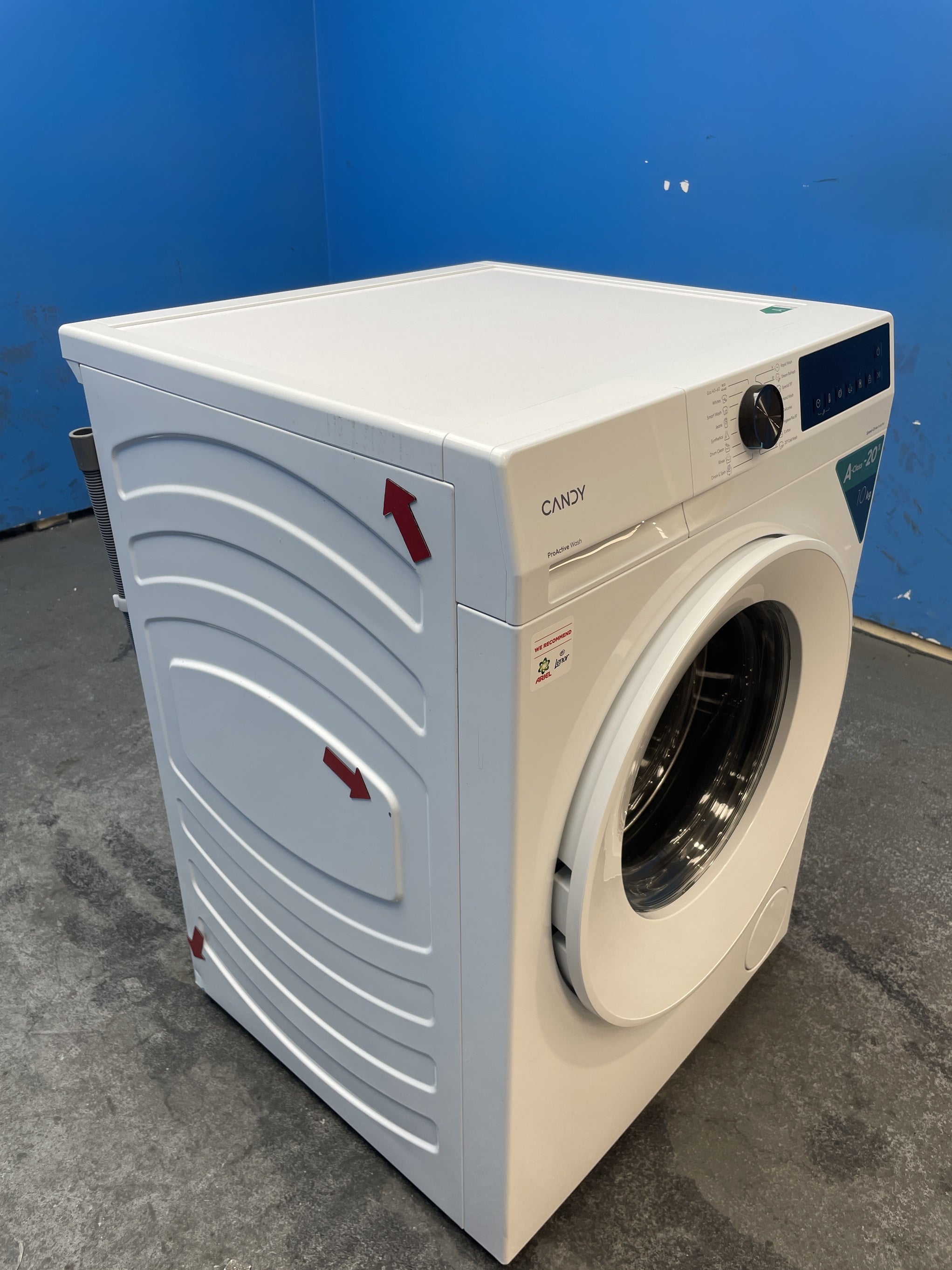 #GRC-163-134 - Candy GD 4108-80 10kg 1400 rpm Quick Wash Washing Machine