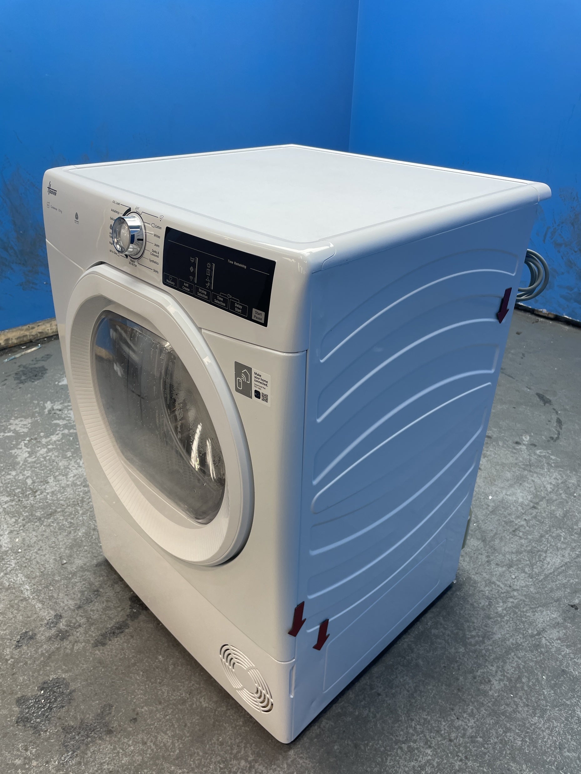 #GRC-158-609 - Hoover HRE C10TE-80 10kg Condenser Tumble Dryer