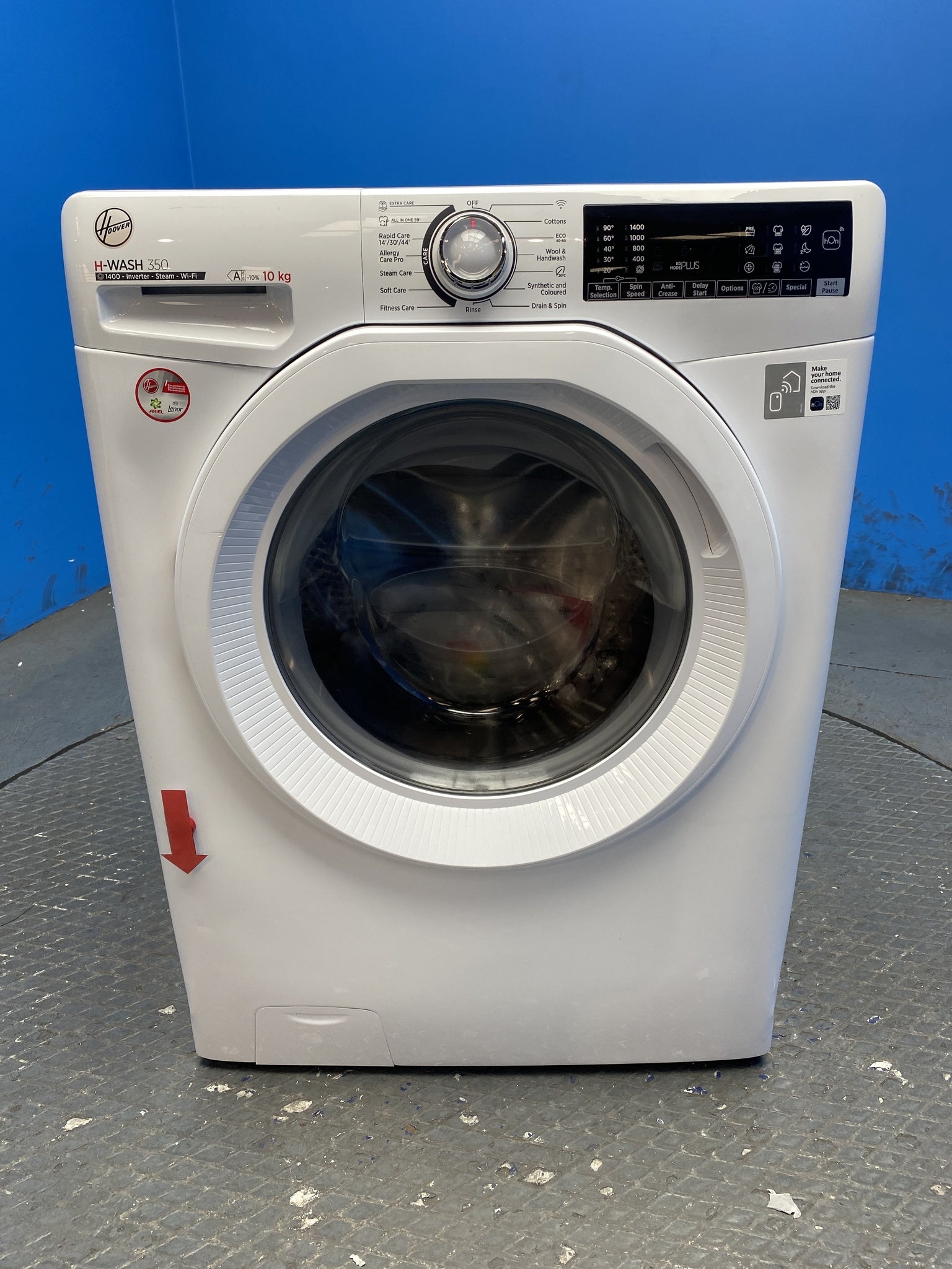 Hoover H3WPS4106TM6 10kg 1400 Spin Washing Machine