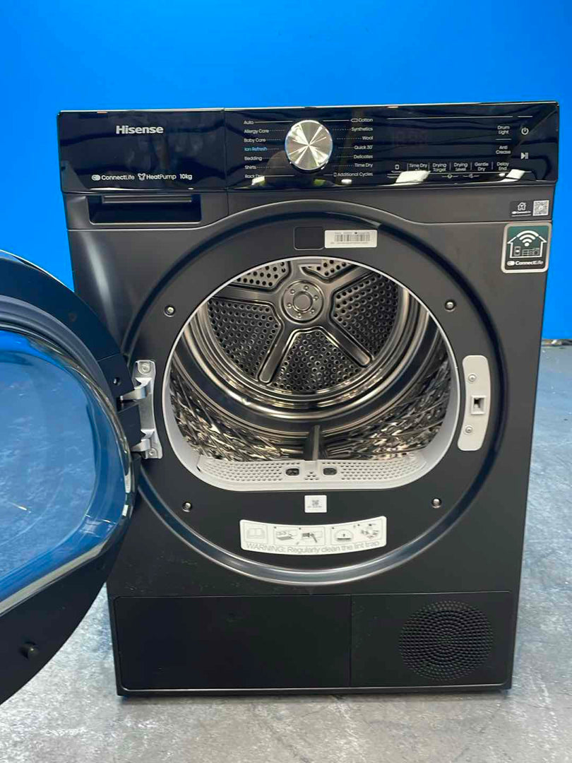 #GRC-158-037 - Hisense DH5S102BB 10kg Heat Pump Tumble Dryer