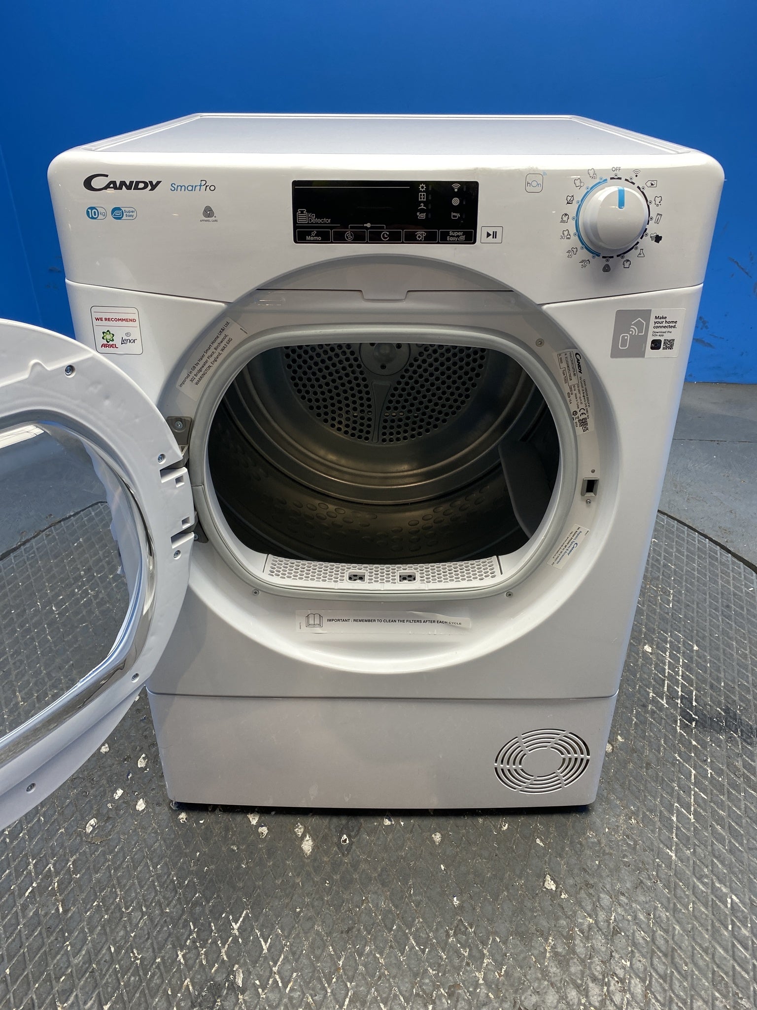 Candy CSOEC10TG 10kg Condenser Tumble Dryer with Wi-Fi