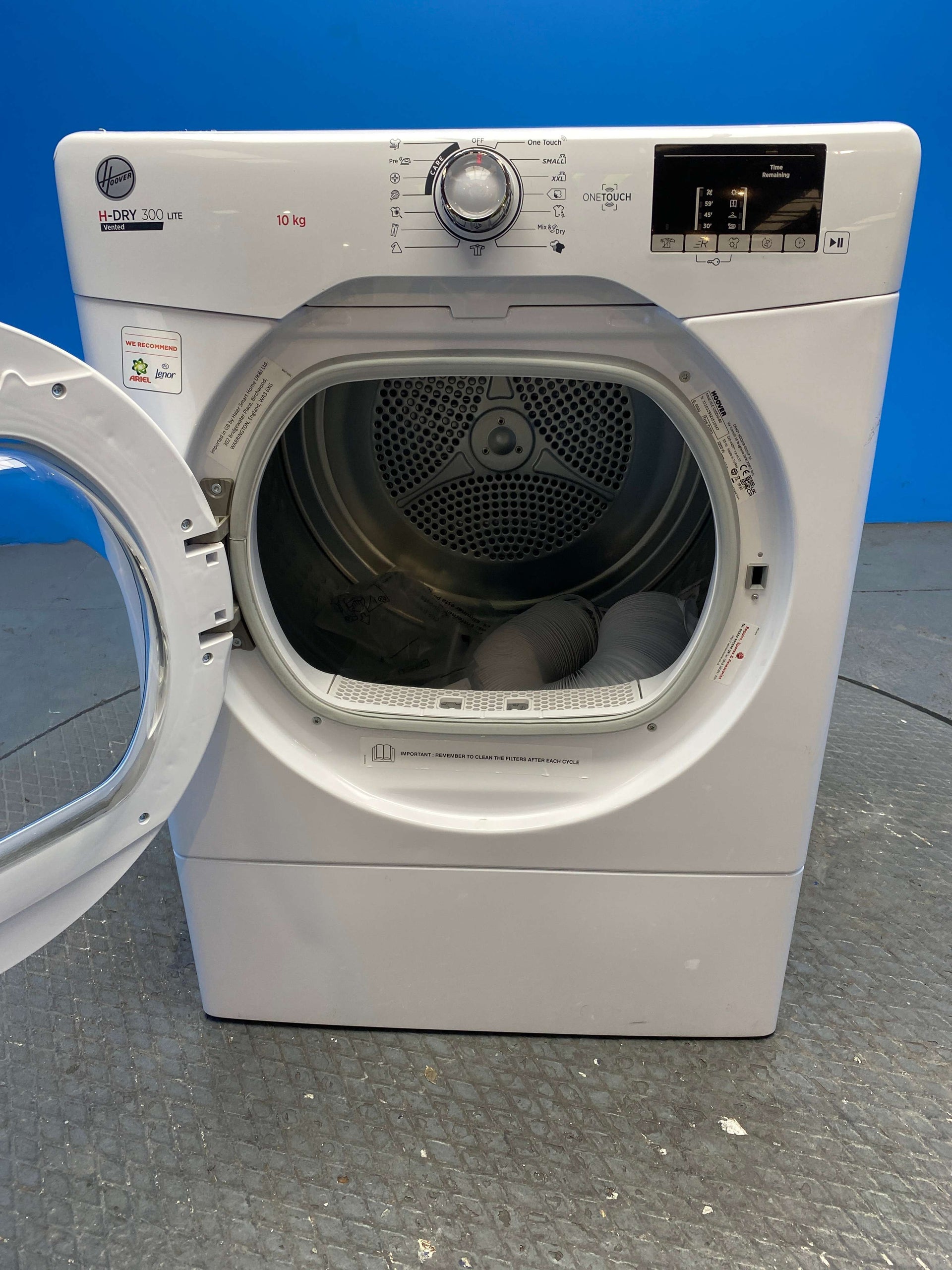 Hoover HLEV10DG 10kg Vented Tumble Dryer