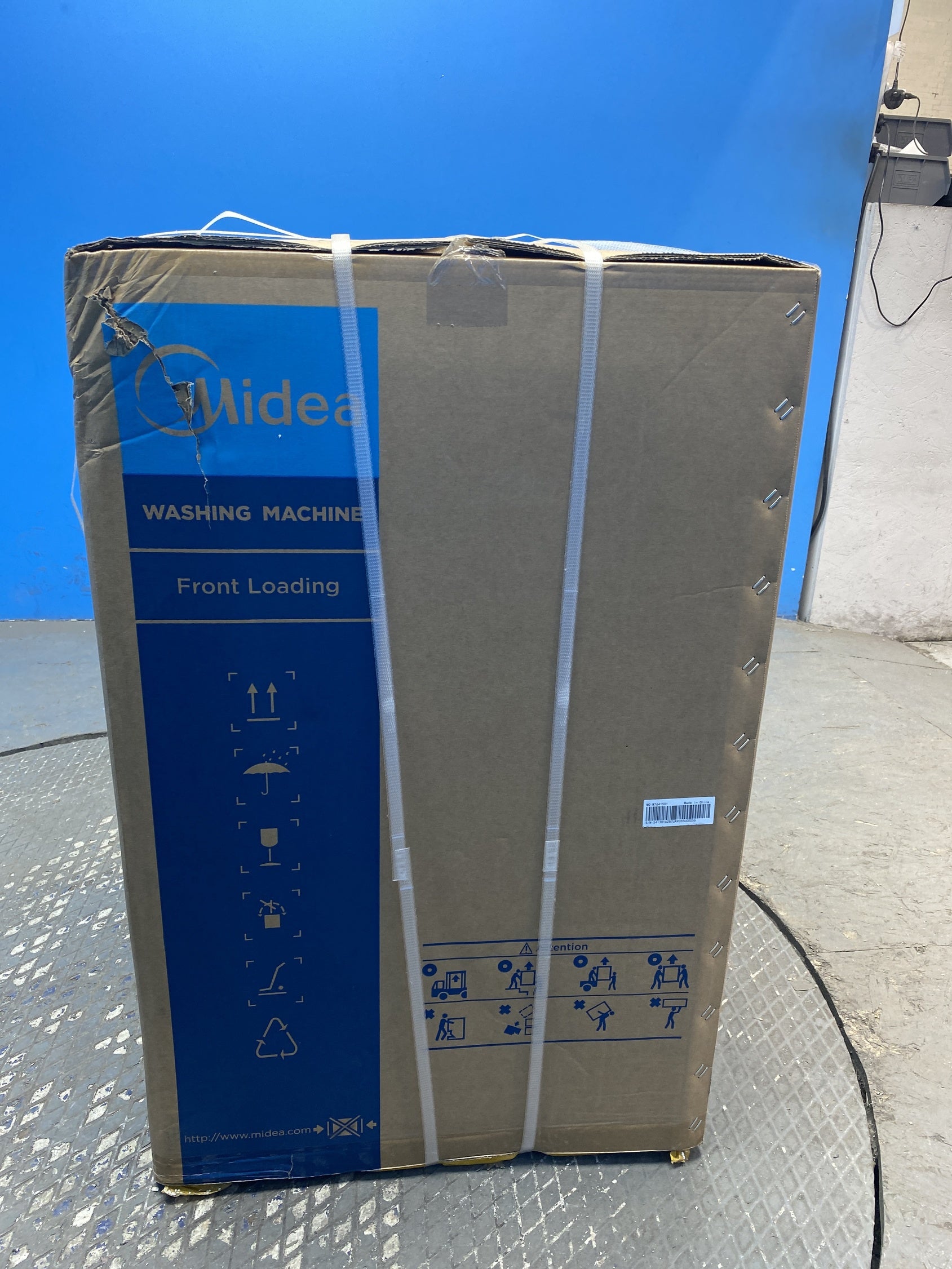 #GRC-158-873 - Midea MF110W80BA10/W 8kg 1400rpm Washing Machine