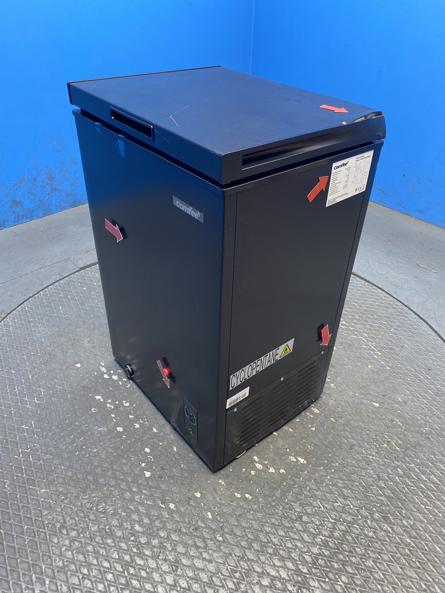 COMFEE RCC102BL2UK(E) 99L Dual Mode & Inverter Chest Freezer