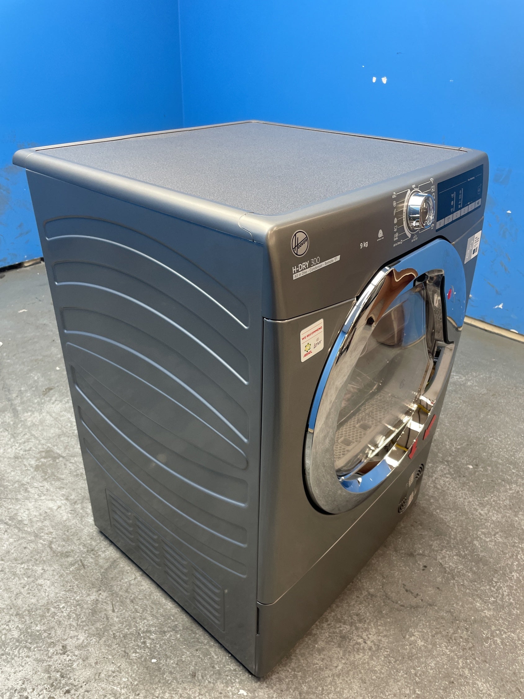 #GRC-159-699 - Hoover H-DRY 300 HLE C9TCER-80 9kg Condenser Tumble Dryer