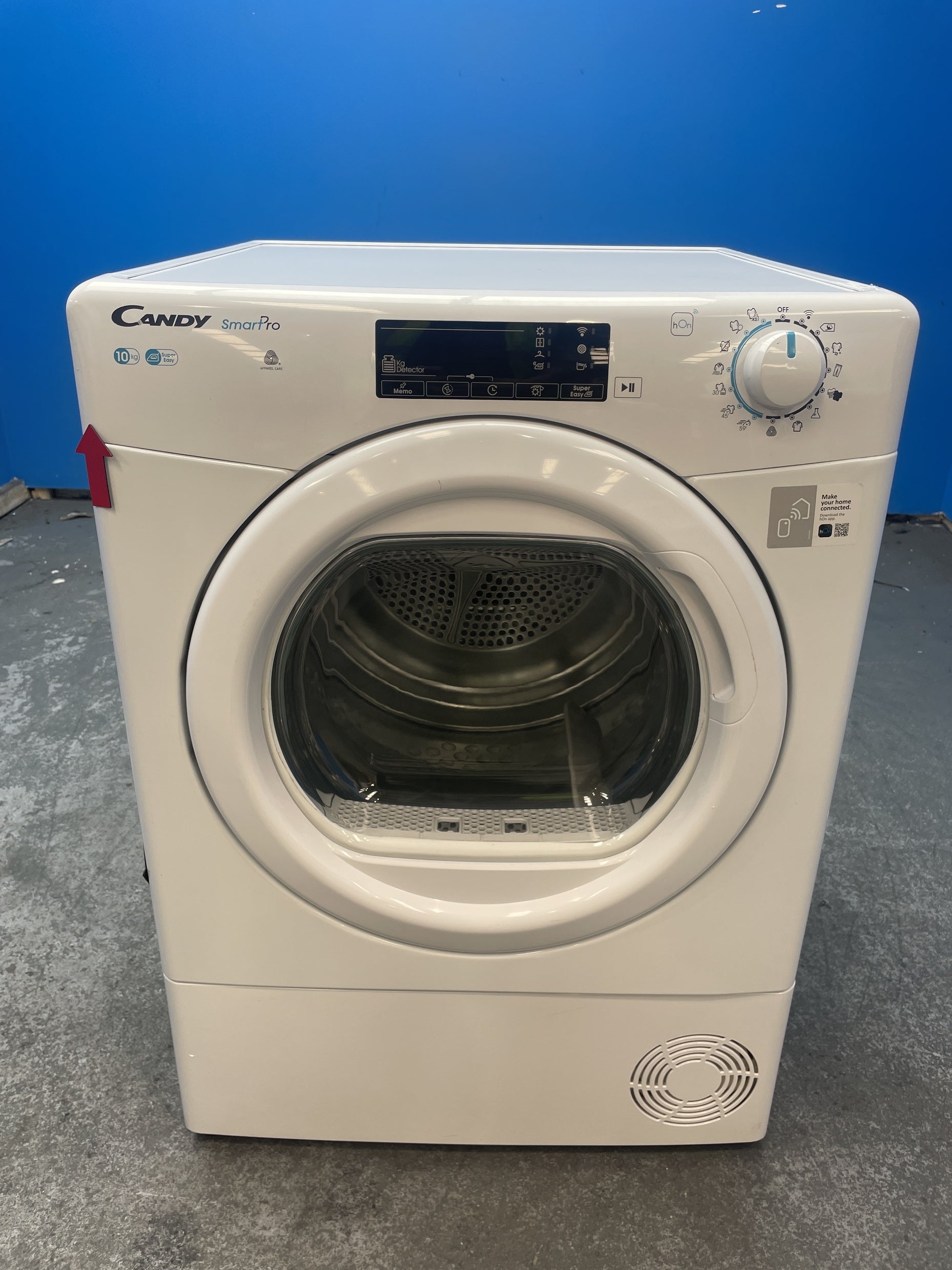 #GRC-159-014 - Candy Smart Pro CSOEC10TG-80 Wifi 10kg Condenser Tumble Dryer