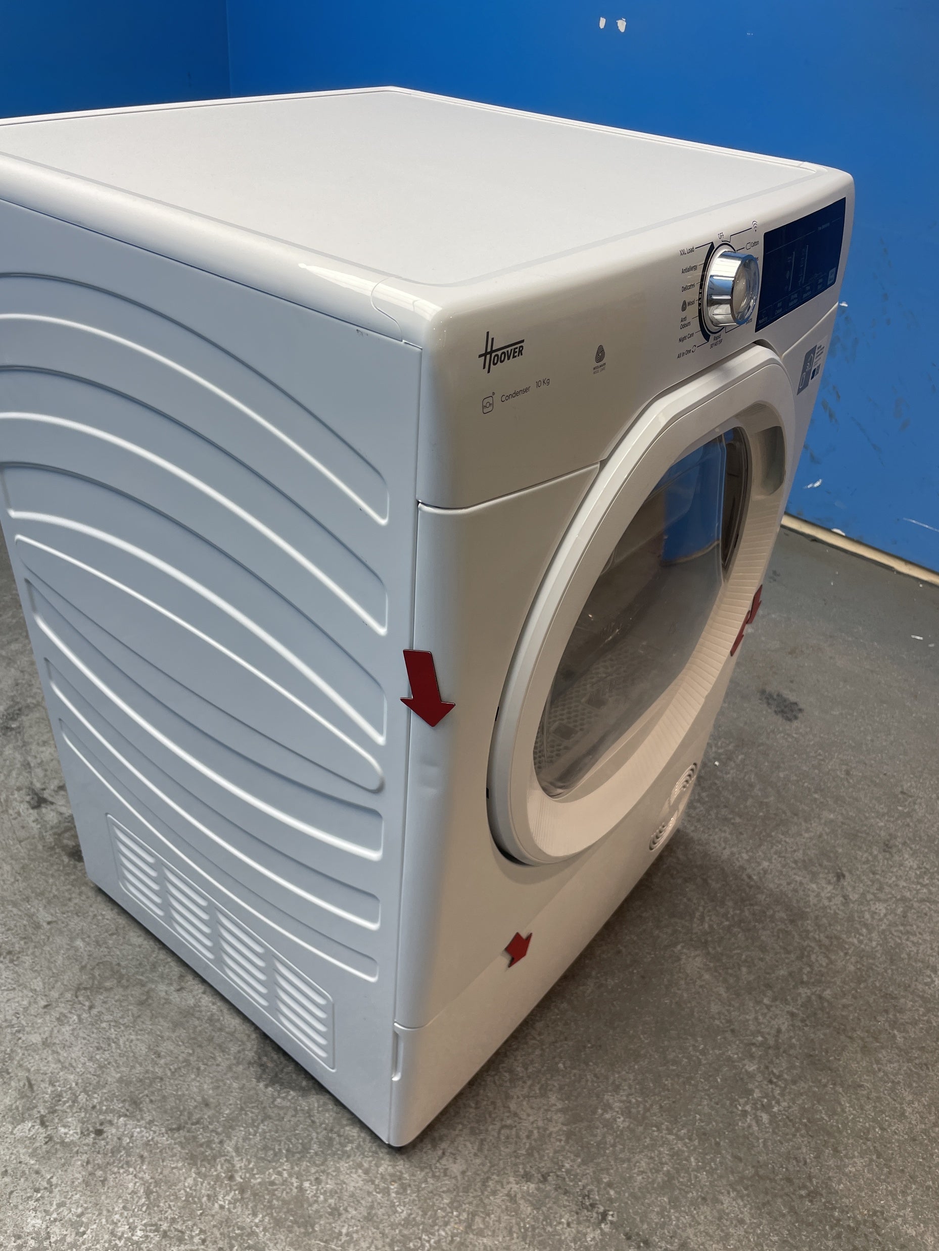 #GRC-157-737 - Hoover HRE C10TE-80 10kg Condenser Tumble Dryer